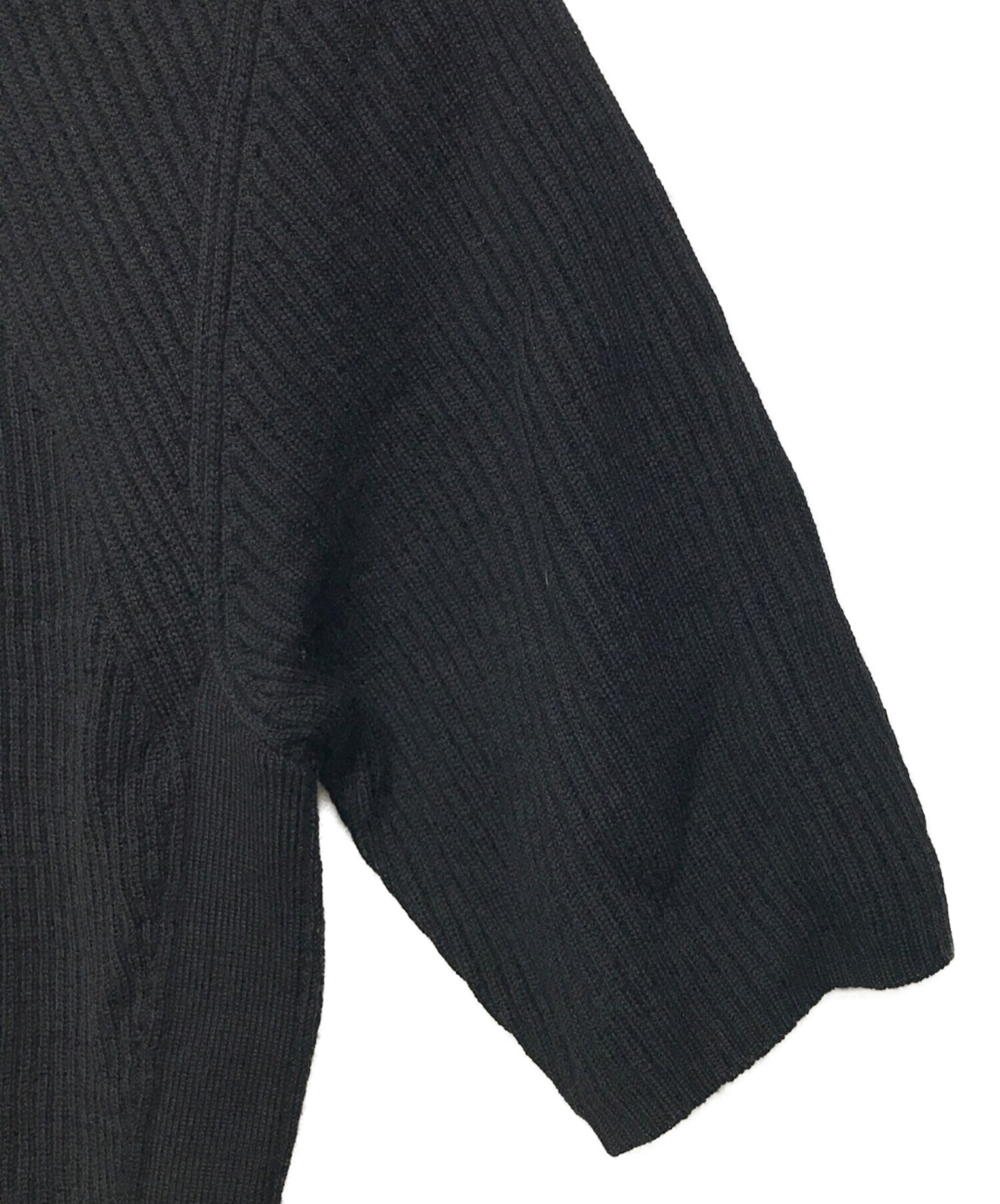 theory (セオリー) REGAL WOOL/SIDE BUTTON PO ブラック サイズ:SIZE S 未使用品