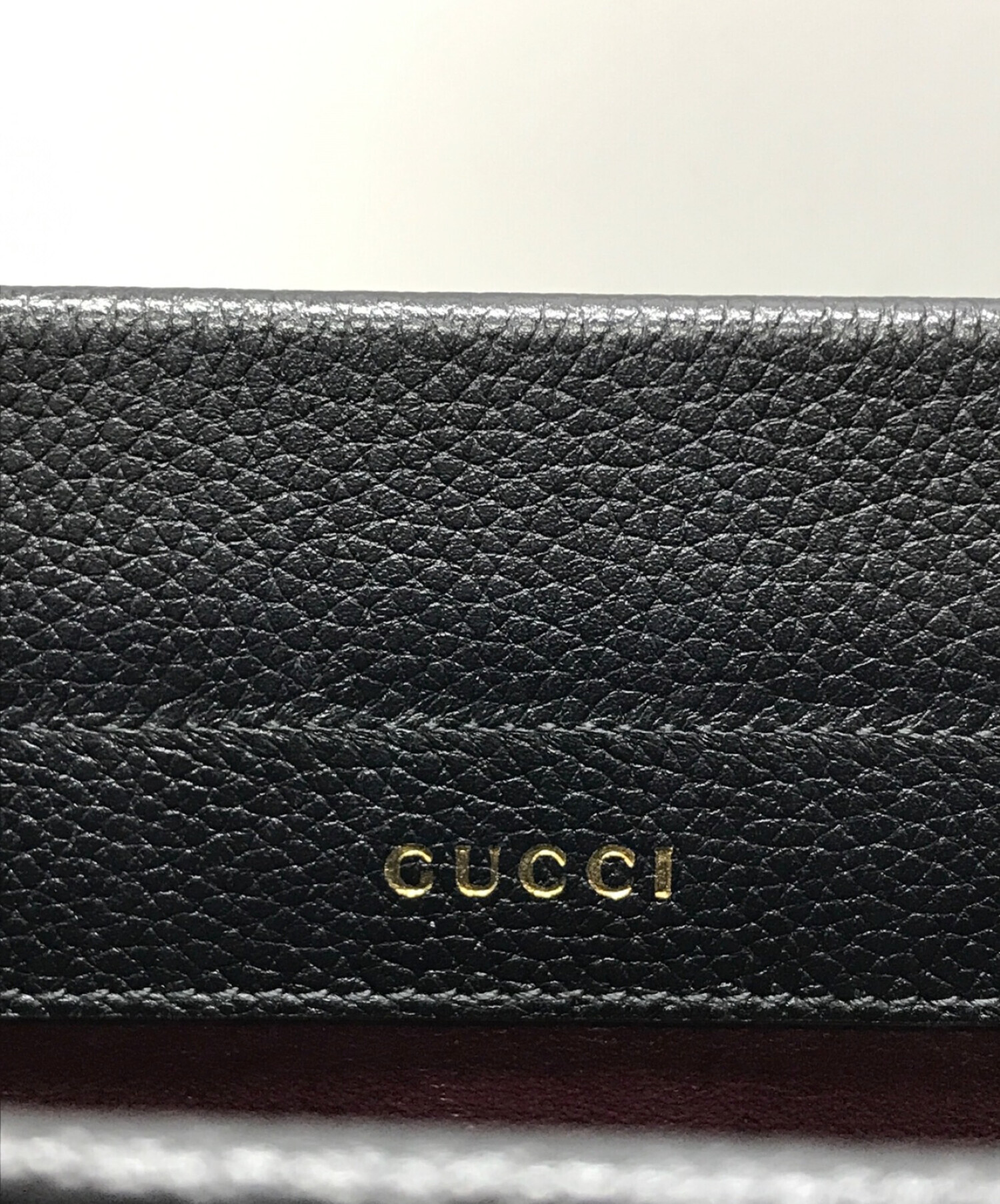 GUCCI (グッチ) ズゥミ 2WAY ハンドバッグ ブラック