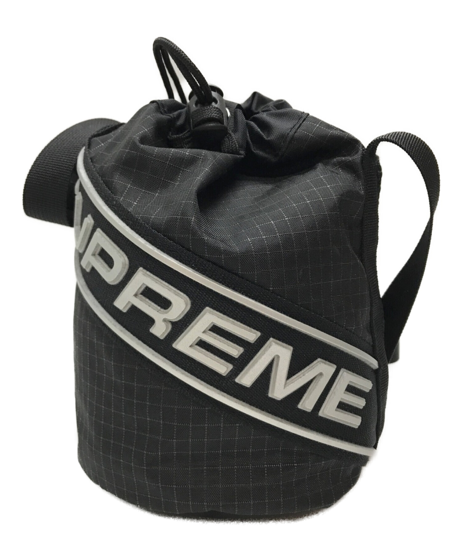 SUPREME (シュプリーム) SMALL CINCH POUCH ブラック