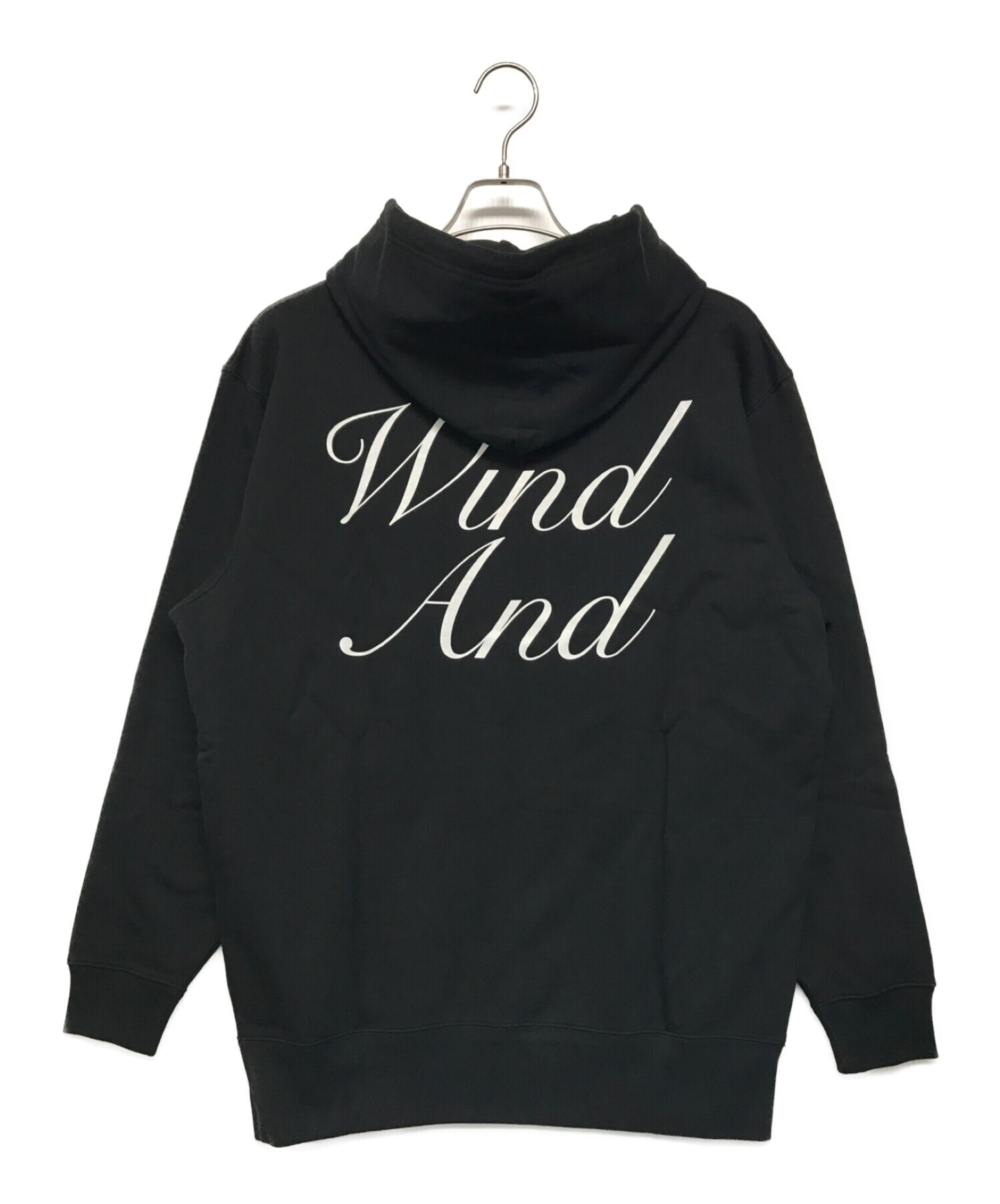 wind and sea x god selection パーカー　黒　M
