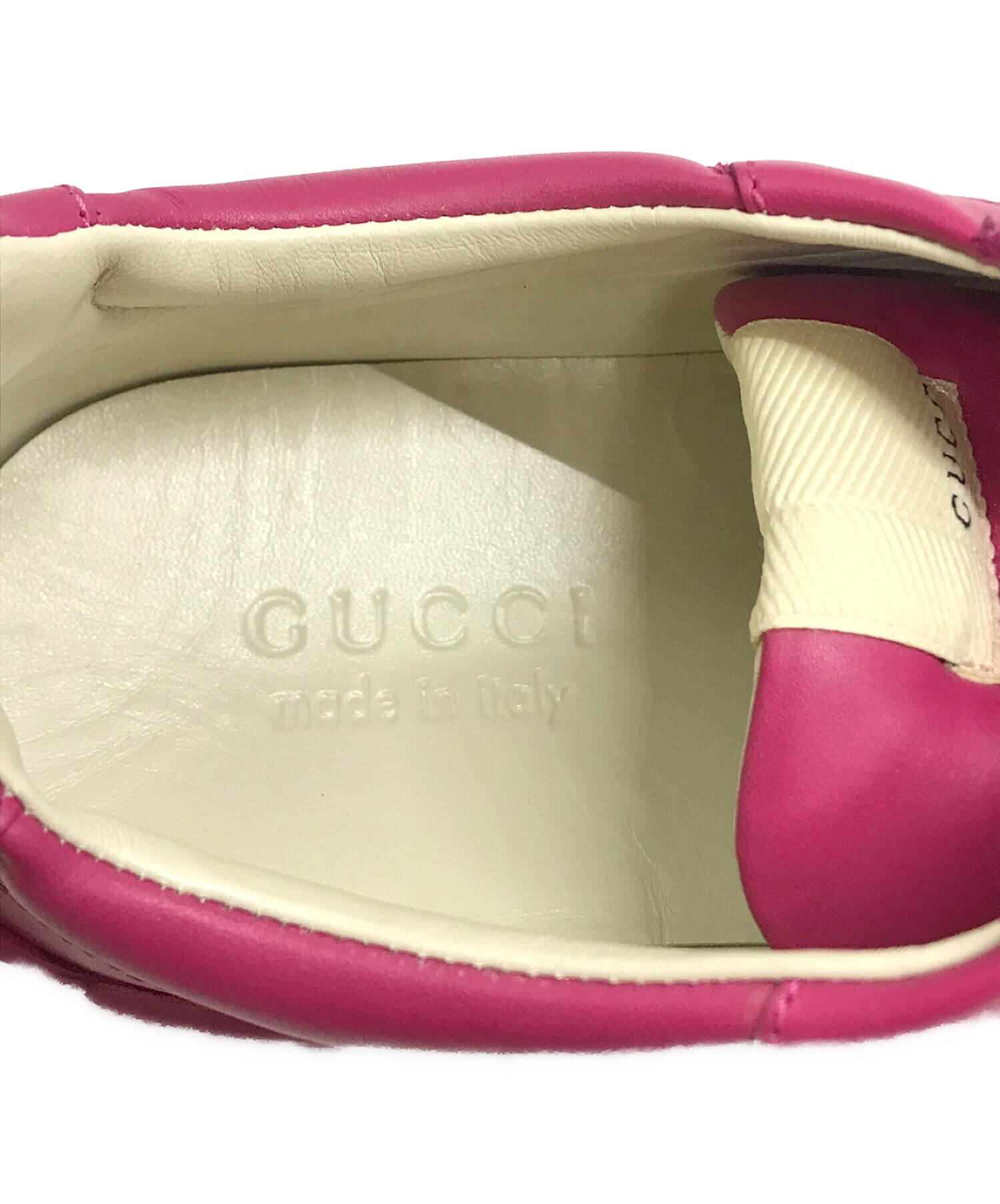 中古・古着通販】GUCCI (グッチ) ヴィンテージロゴラインスニーカー