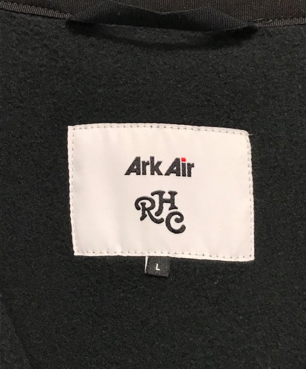 中古・古着通販】ARKAIR (アークエアー) RHC Ron Herman (アールエイチシーロンハーマン) WINDPROOF FLEECE  JACKET ブラック サイズ:L｜ブランド・古着通販 トレファク公式【TREFAC FASHION】スマホサイト