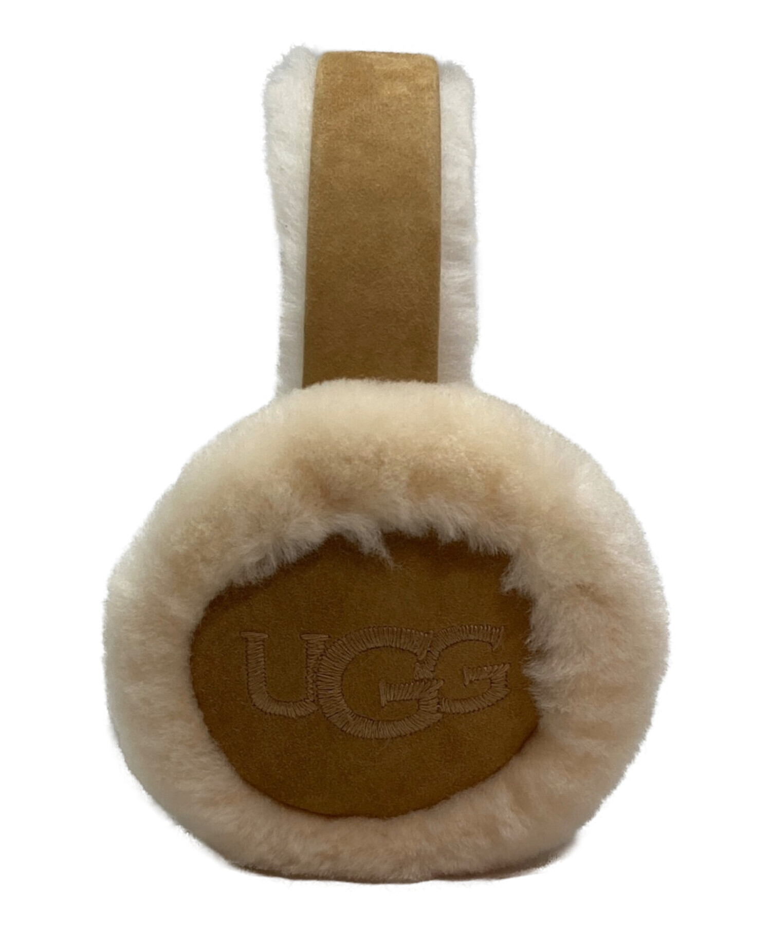 ugg 新品 Sheepskin Embroidery Earmuff - イヤマフラー