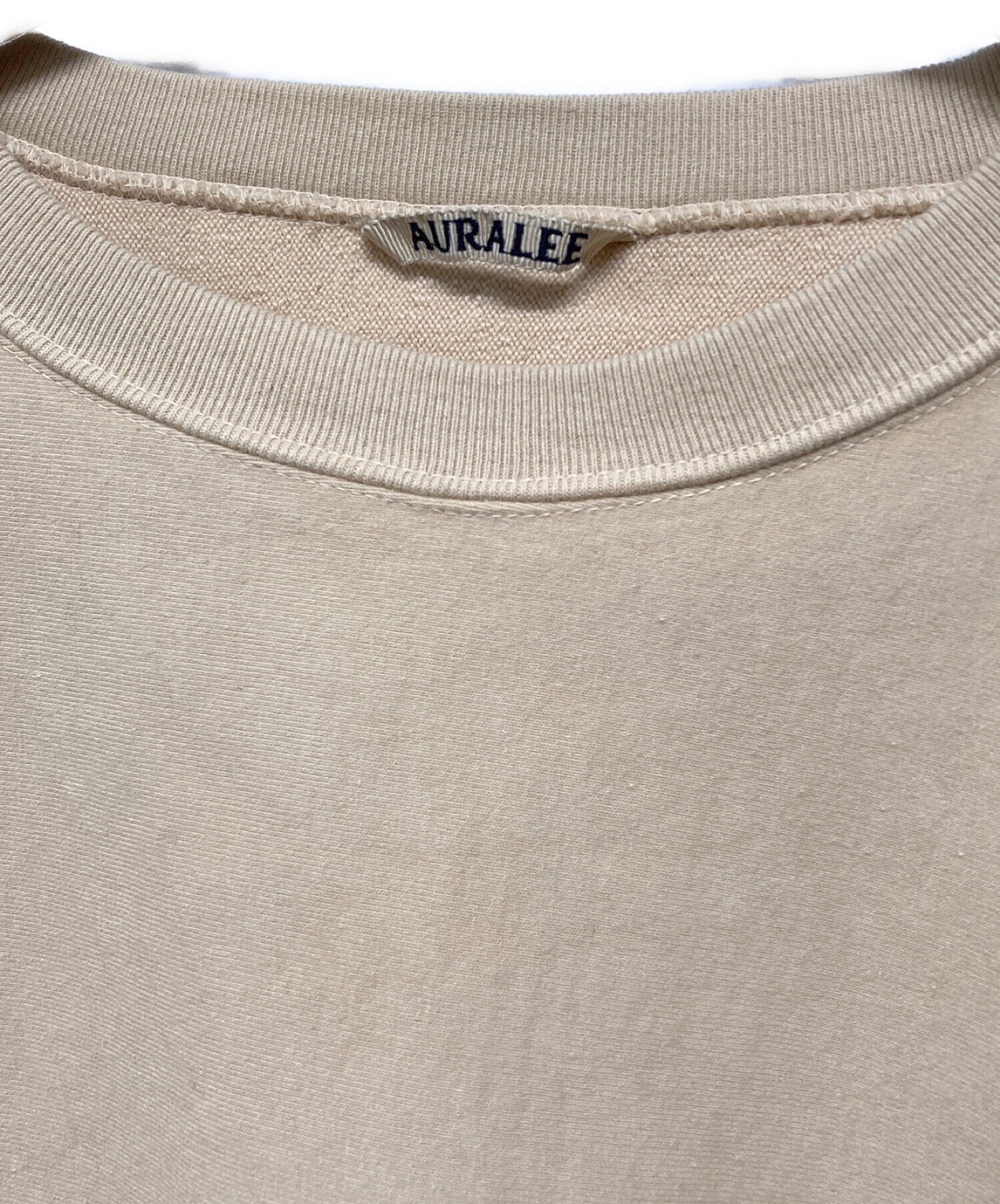 中古・古着通販】AURALEE (オーラリー) SUPER MILLED SWEAT ベージュ