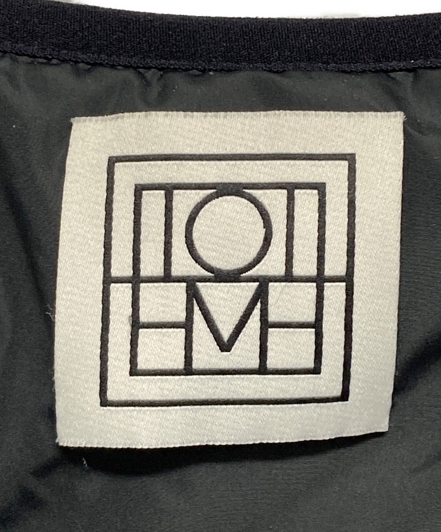toteme (トーテム) オーバーサイズキルティングジャケット ブラック サイズ:SIZE XS