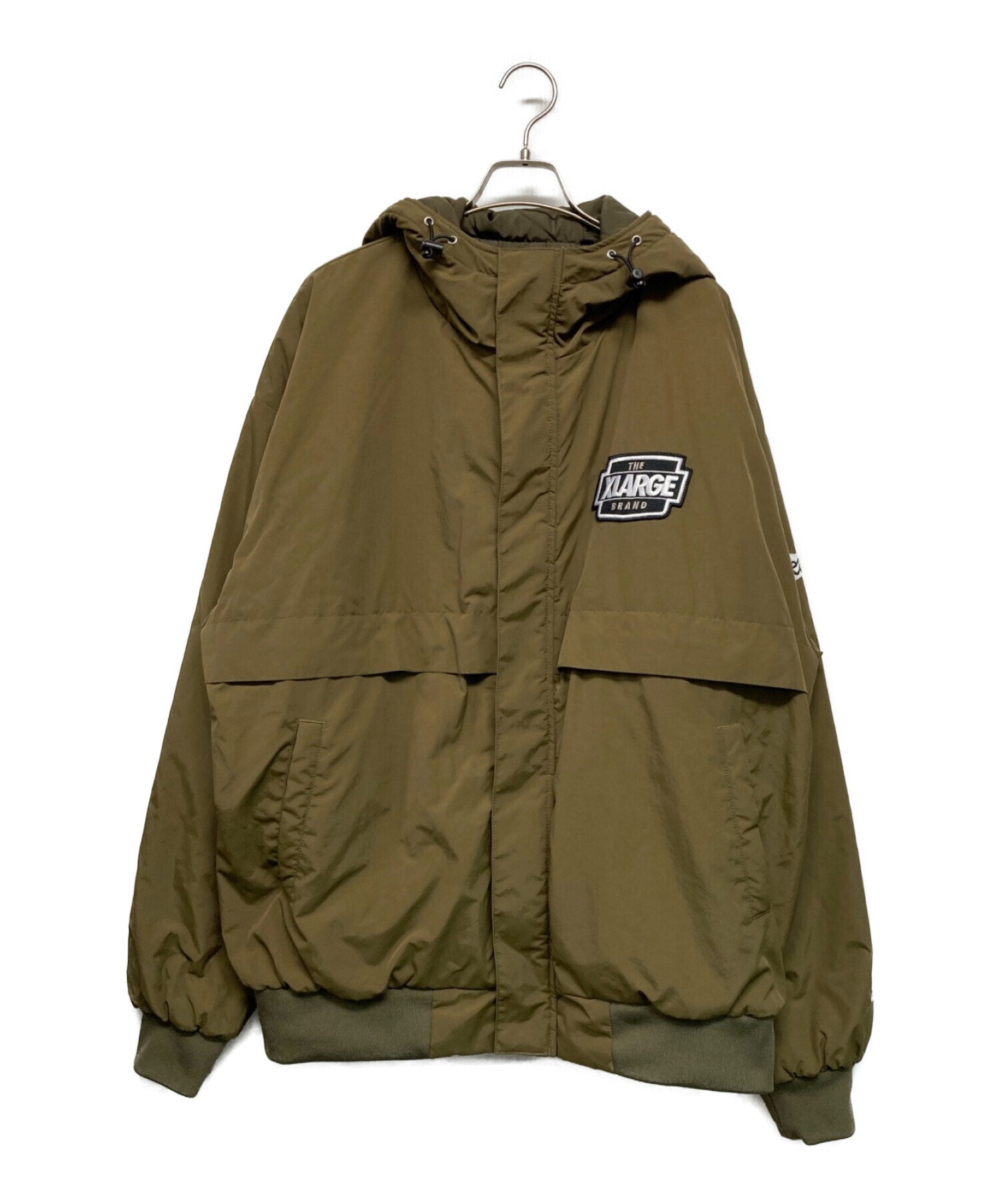 中古・古着通販】X-LARGE (エクストララージ) NYLON PUFFER JACKET