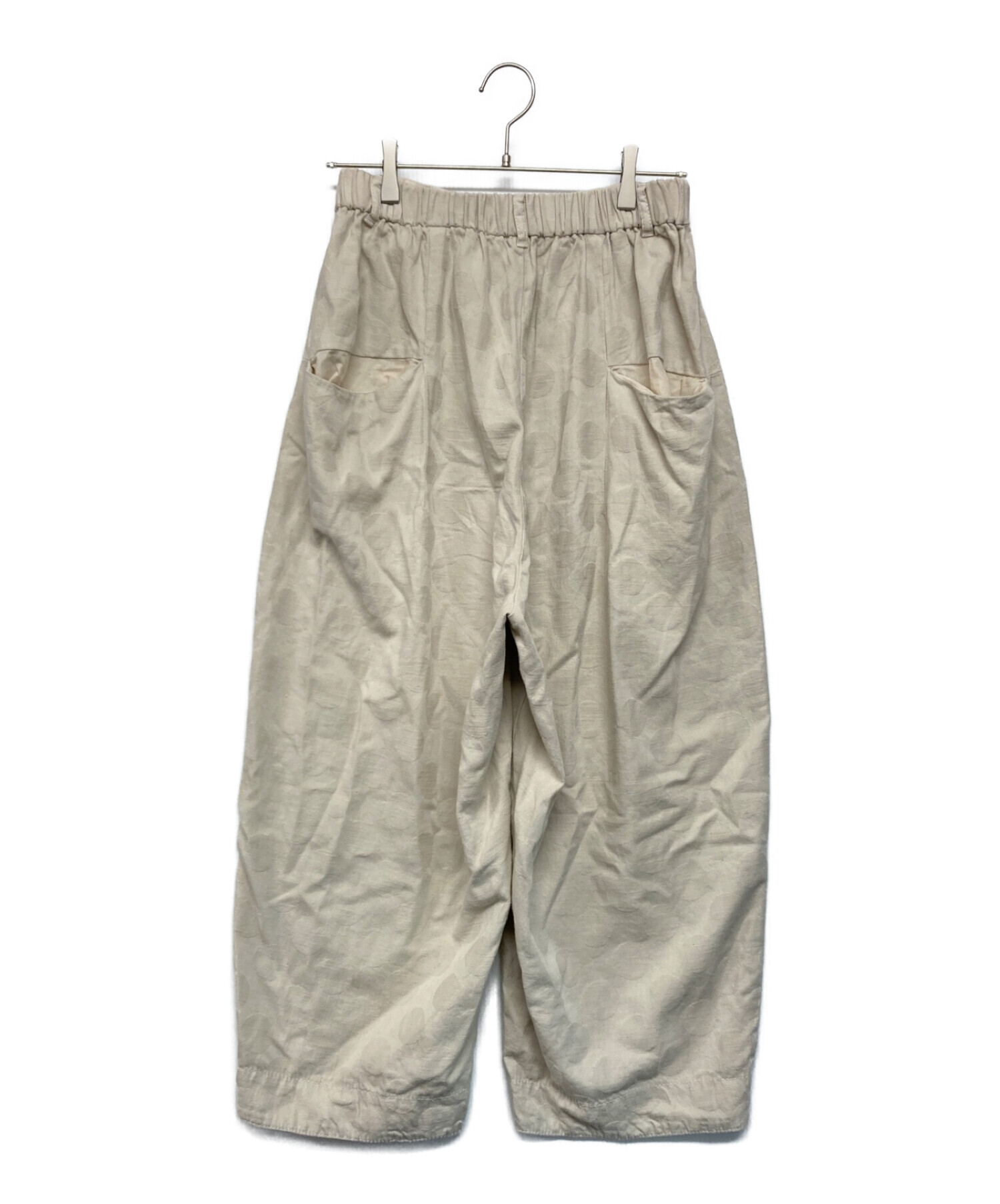 中古・古着通販】pas de calais (パドカレ) ドット柄JQパンツ ベージュ サイズ:SIZE 34｜ブランド・古着通販  トレファク公式【TREFAC FASHION】スマホサイト