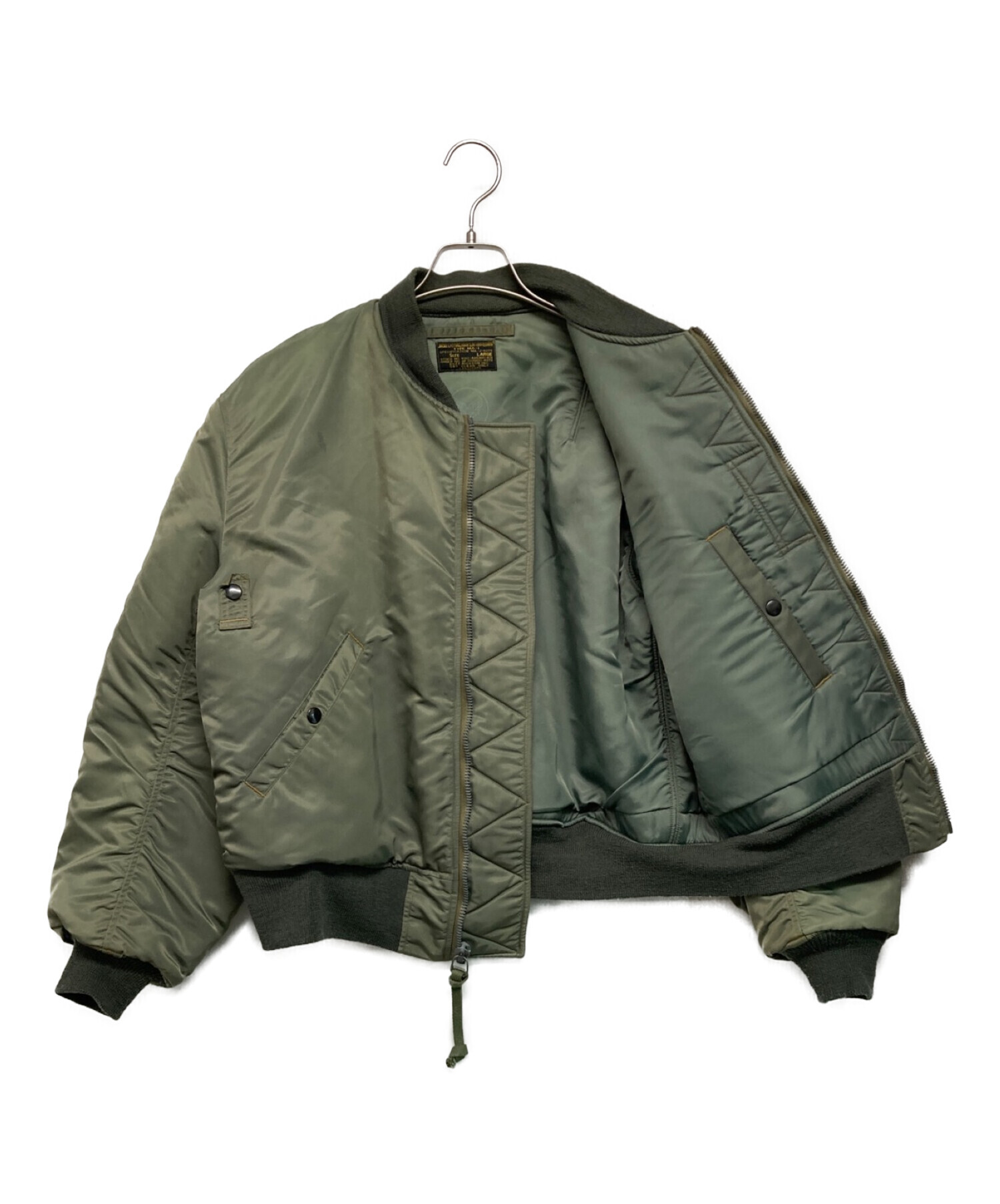 中古・古着通販】BUZZ RICKSON'S (バズリクソンズ) Type MA-1 Jacket L