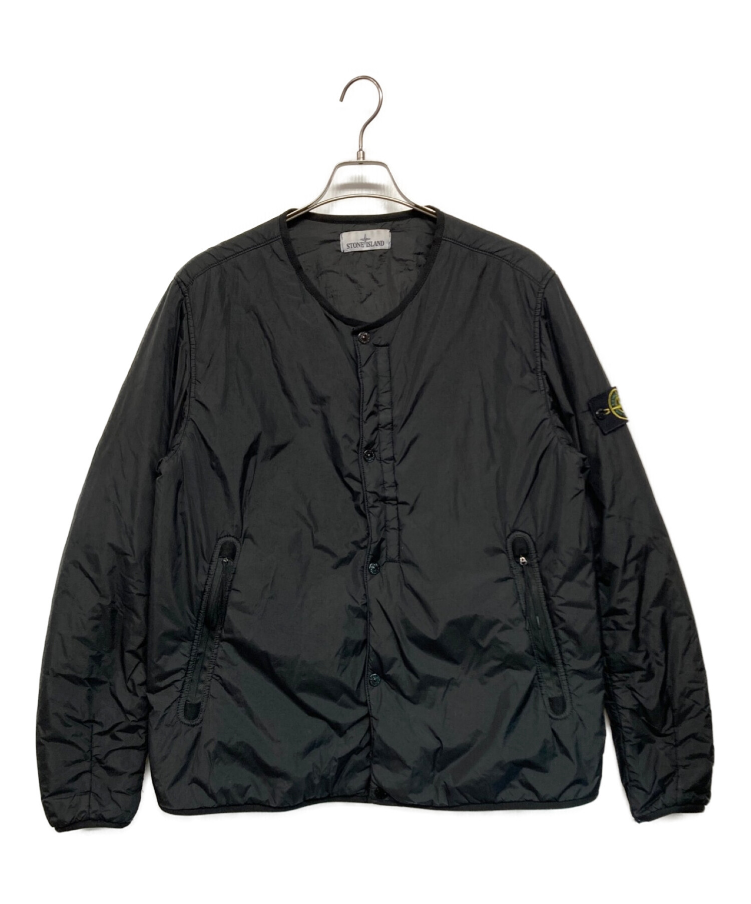 STONE ISLAND (ストーンアイランド) 中綿ジャケット ブラック サイズ:SIZE L