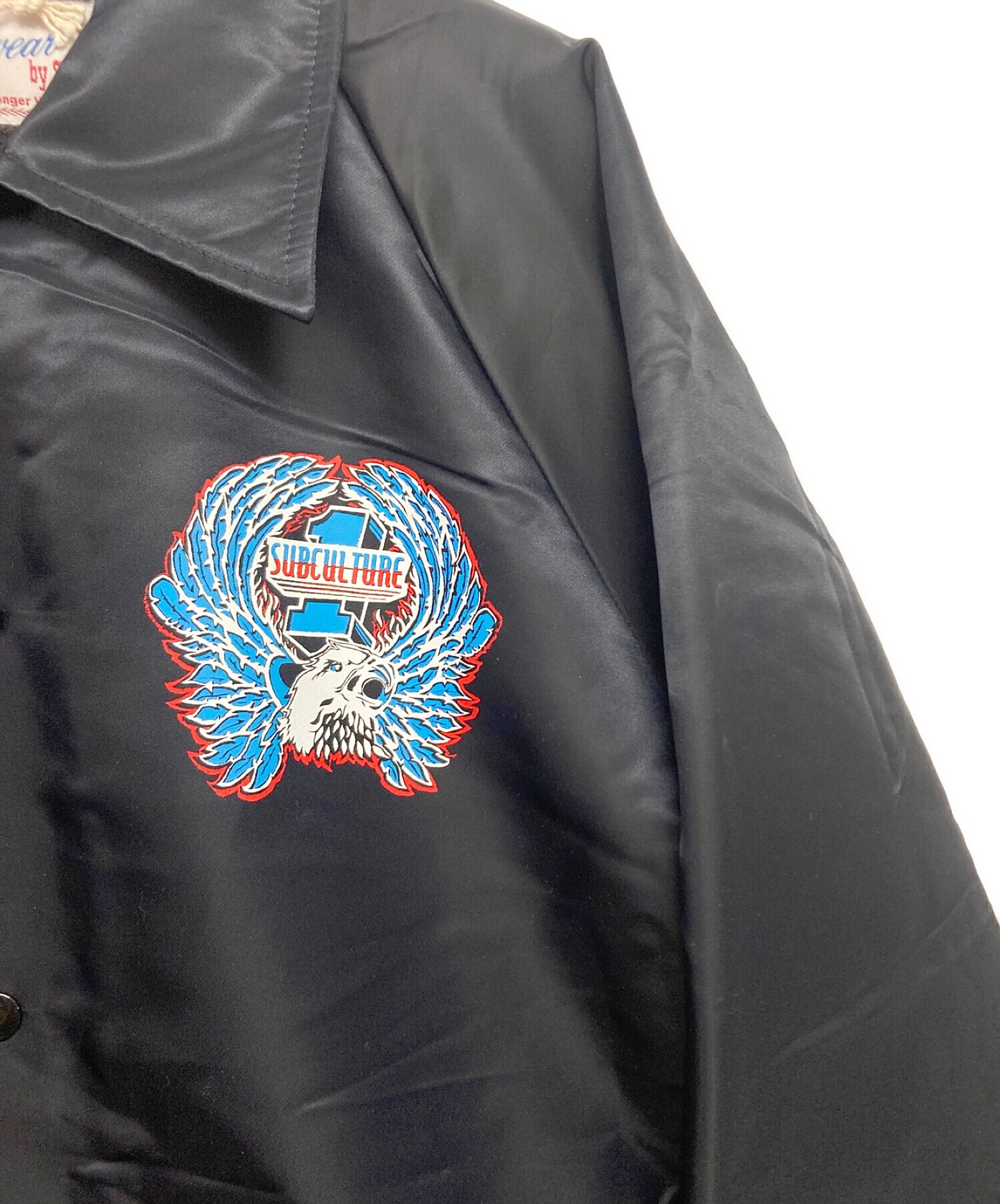 Subculture (サブカルチャー) NO.1EAGLE COACHES JACKET ブラック サイズ:SIZE 2