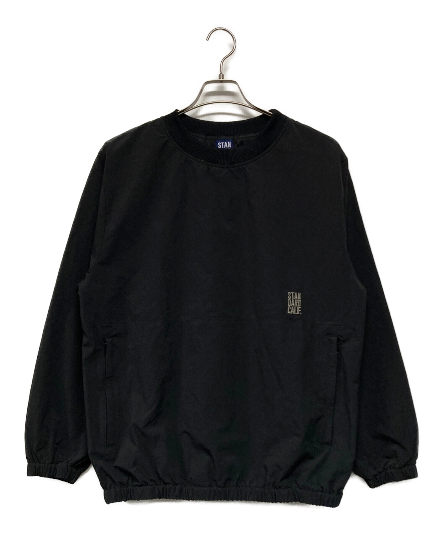 STANDARD CALIFORNIA (スタンダートカルフォニア) SD Cordura Stretch Utility Pullover  Shirt ブラック サイズ:SIZE M