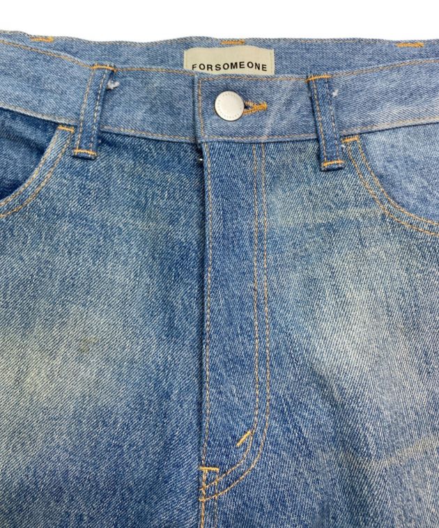 FORSOMEONE (フォーサムワン) WESTERN BOOTCUT DENIM インディゴ サイズ:SIZE 48