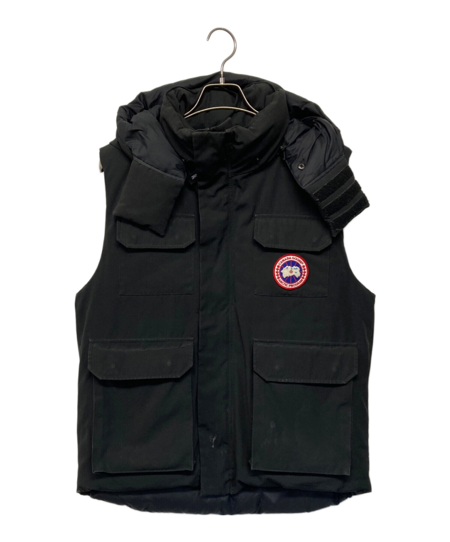 CANADA GOOSE (カナダグース) ダウンベスト ブラック サイズ:SIZE L