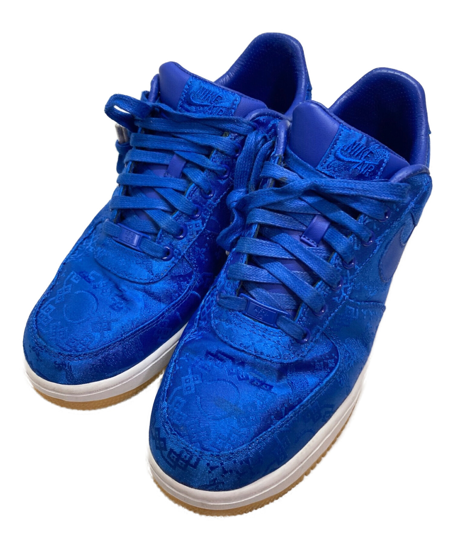 NIKE (ナイキ) AIR FORCE 1 LOW CLOT BLUE SILK ブルー サイズ:SIZE 27.5cm