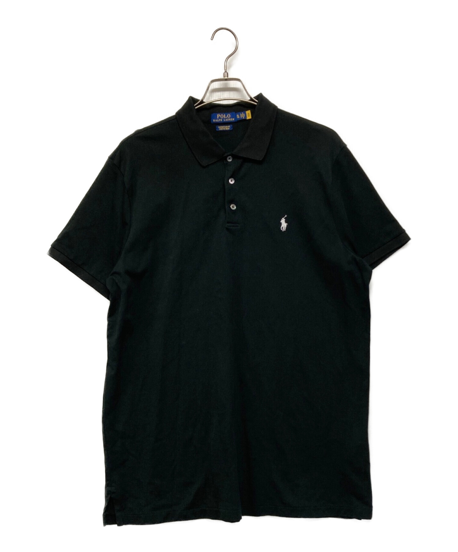 POLO RALPH LAUREN (ポロ・ラルフローレン) ポロシャツ ブラック サイズ:SIZE XL