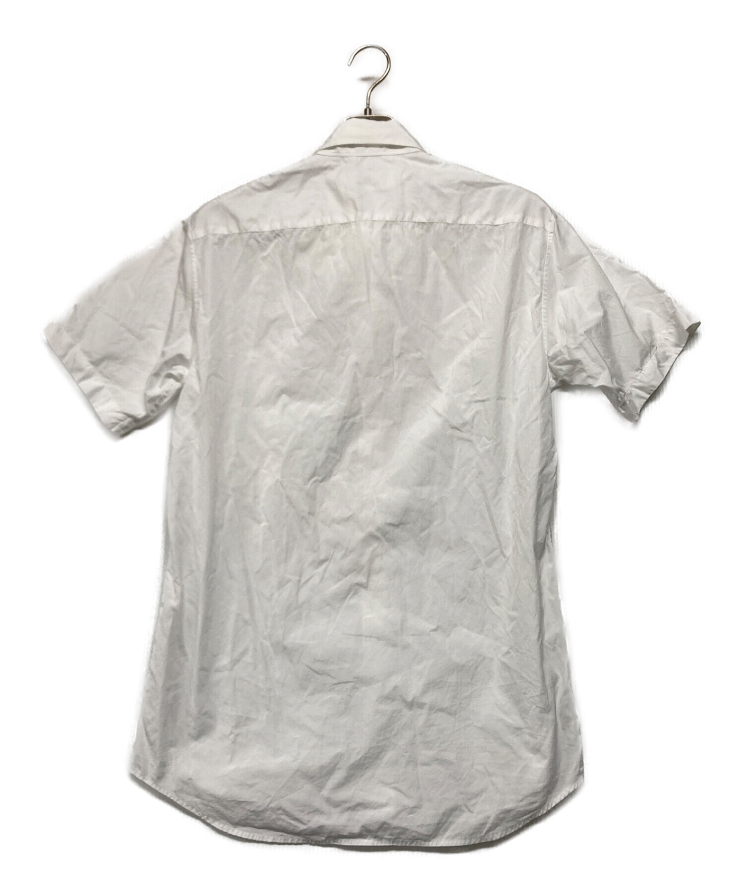 YOHJI YAMAMOTO (ヨウジヤマモト) 半袖シャツ ホワイト サイズ:SIZE 4