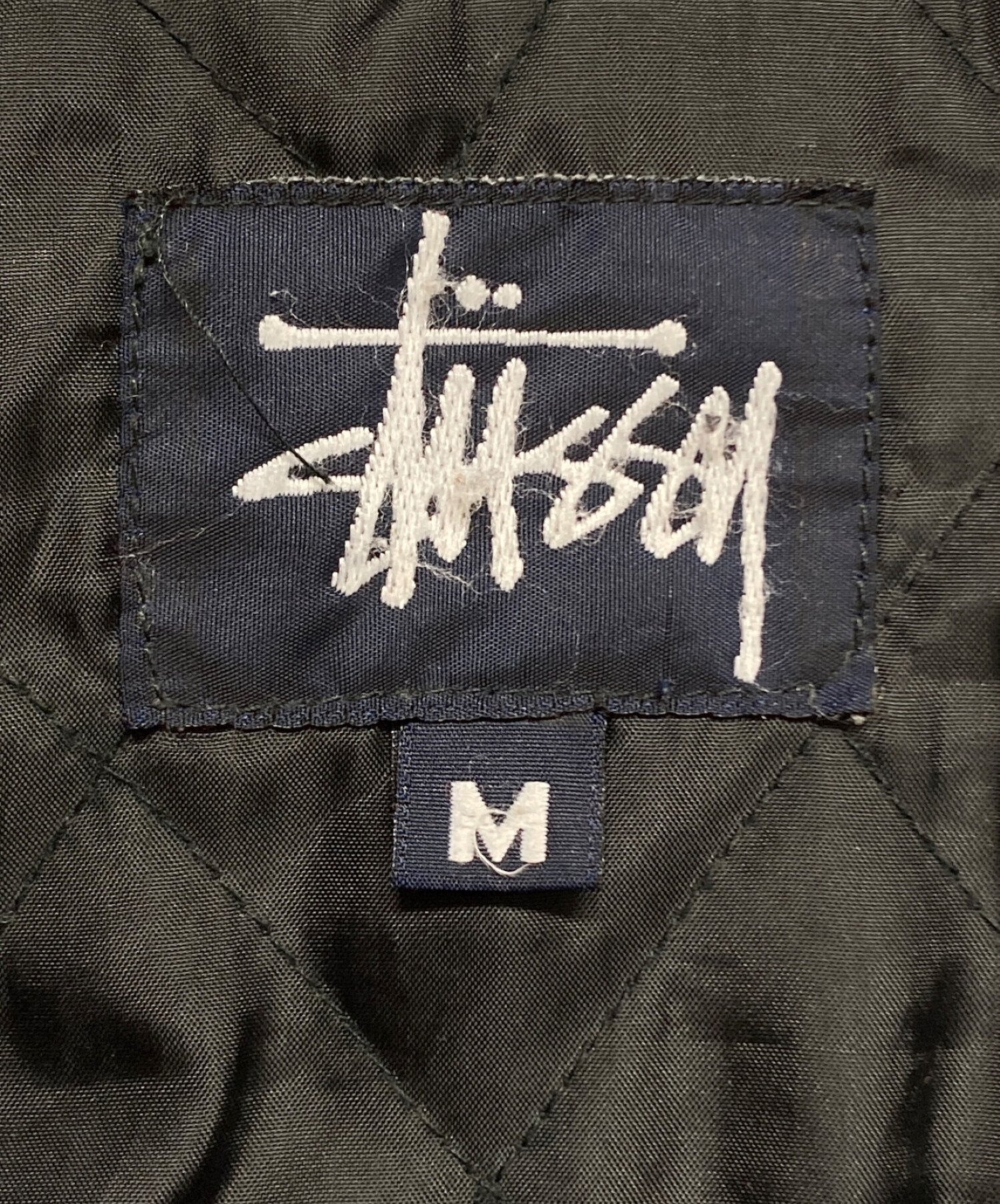 stussy (ステューシー) BIG 4スタジャン オレンジ サイズ:SIZE M