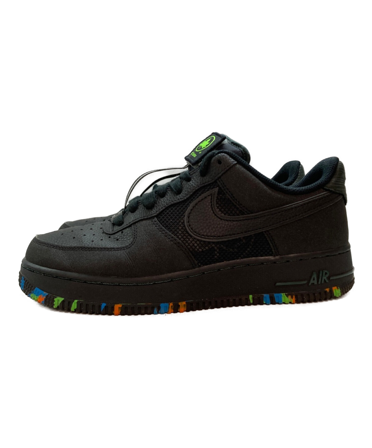 NIKE (ナイキ) AIR FORCE 1 LOW NYC PARKS ブラック サイズ:SIZE 26.5cm