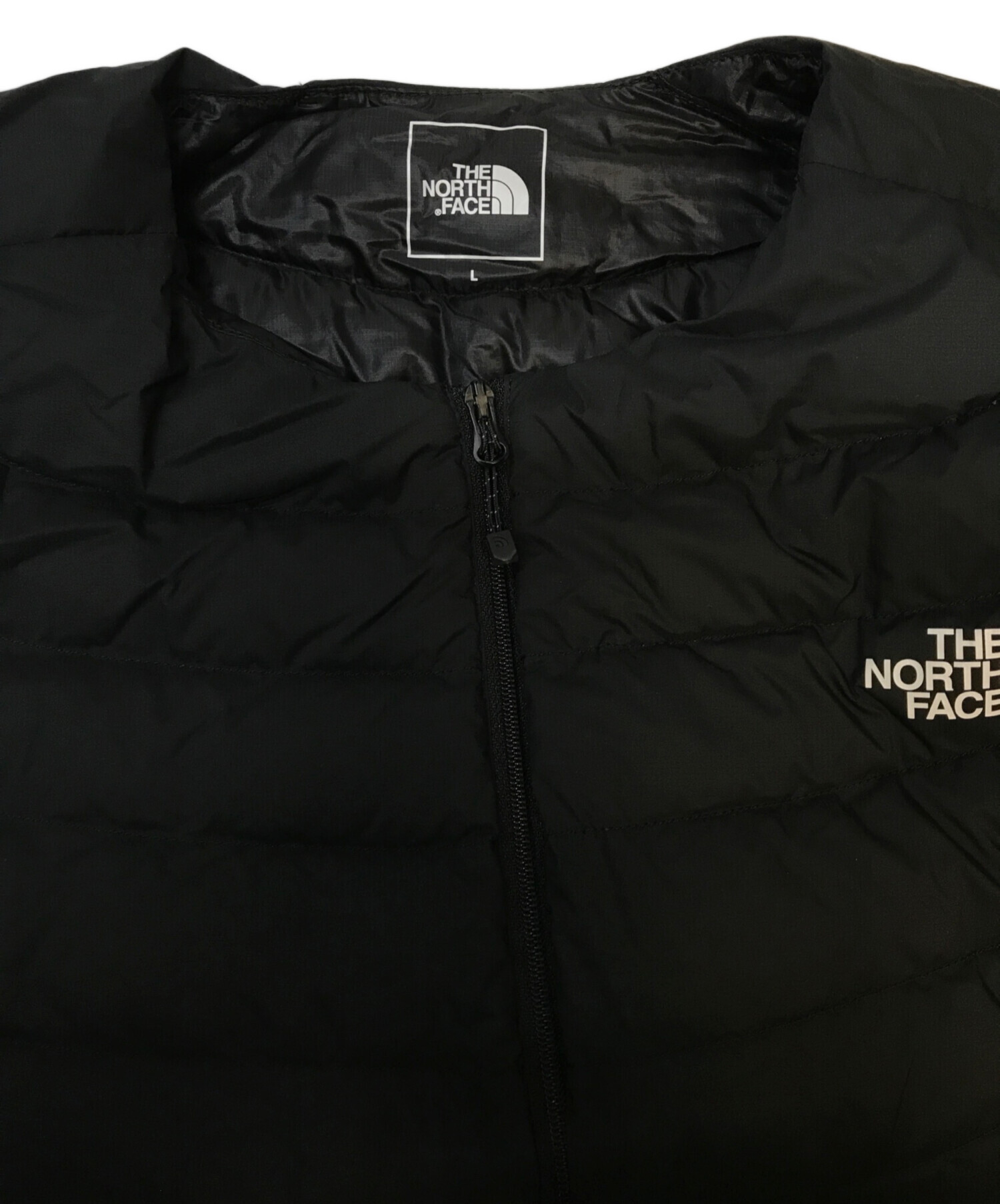 中古・古着通販】THE NORTH FACE (ザ ノース フェイス) サンダーラウンドネックジャケット ブラック サイズ:L｜ブランド・古着通販  トレファク公式【TREFAC FASHION】スマホサイト