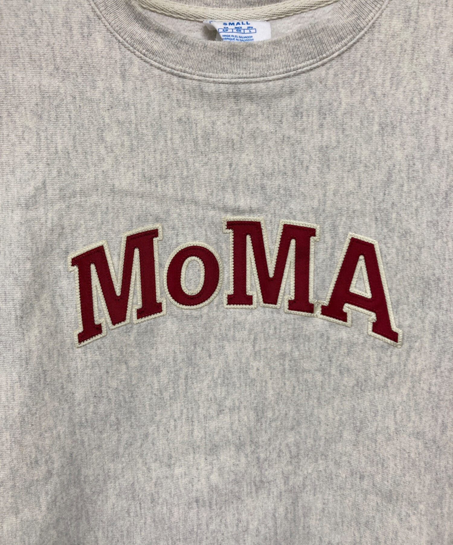 Champion (チャンピオン) MoMA (モマ) リバースウィーブスウェット グレー サイズ:SIZE S