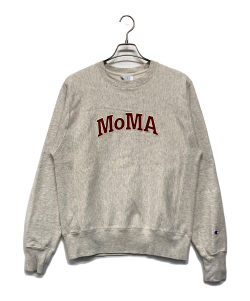 中古・古着通販】Champion (チャンピオン) MoMA (モマ) リバースウィーブスウェット グレー サイズ:SIZE S｜ブランド・古着通販  トレファク公式【TREFAC FASHION】スマホサイト