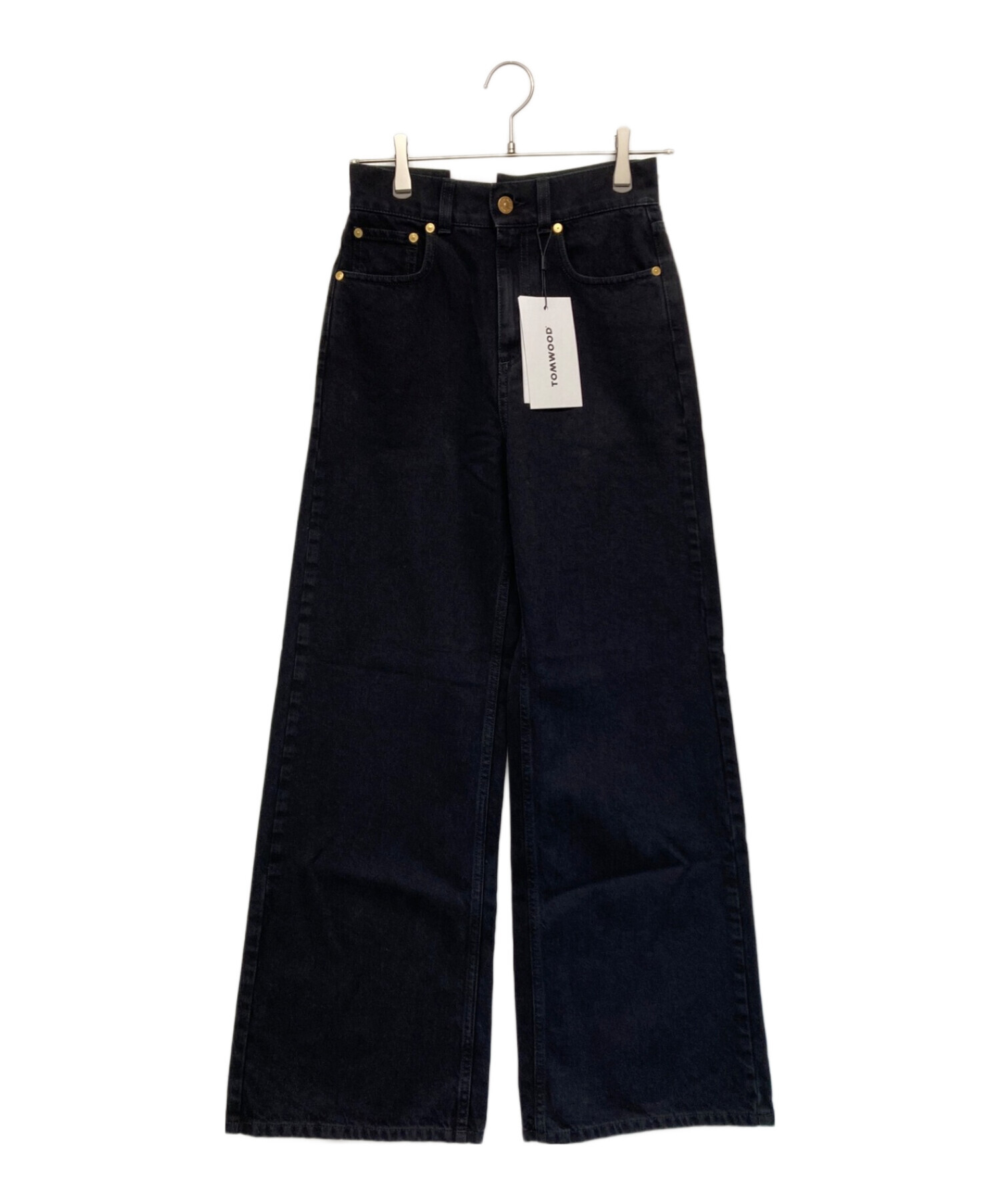 TOM WOOD (トムウッド) CLAUDIAデニムパンツ ブラック サイズ:SIZE W26 未使用品