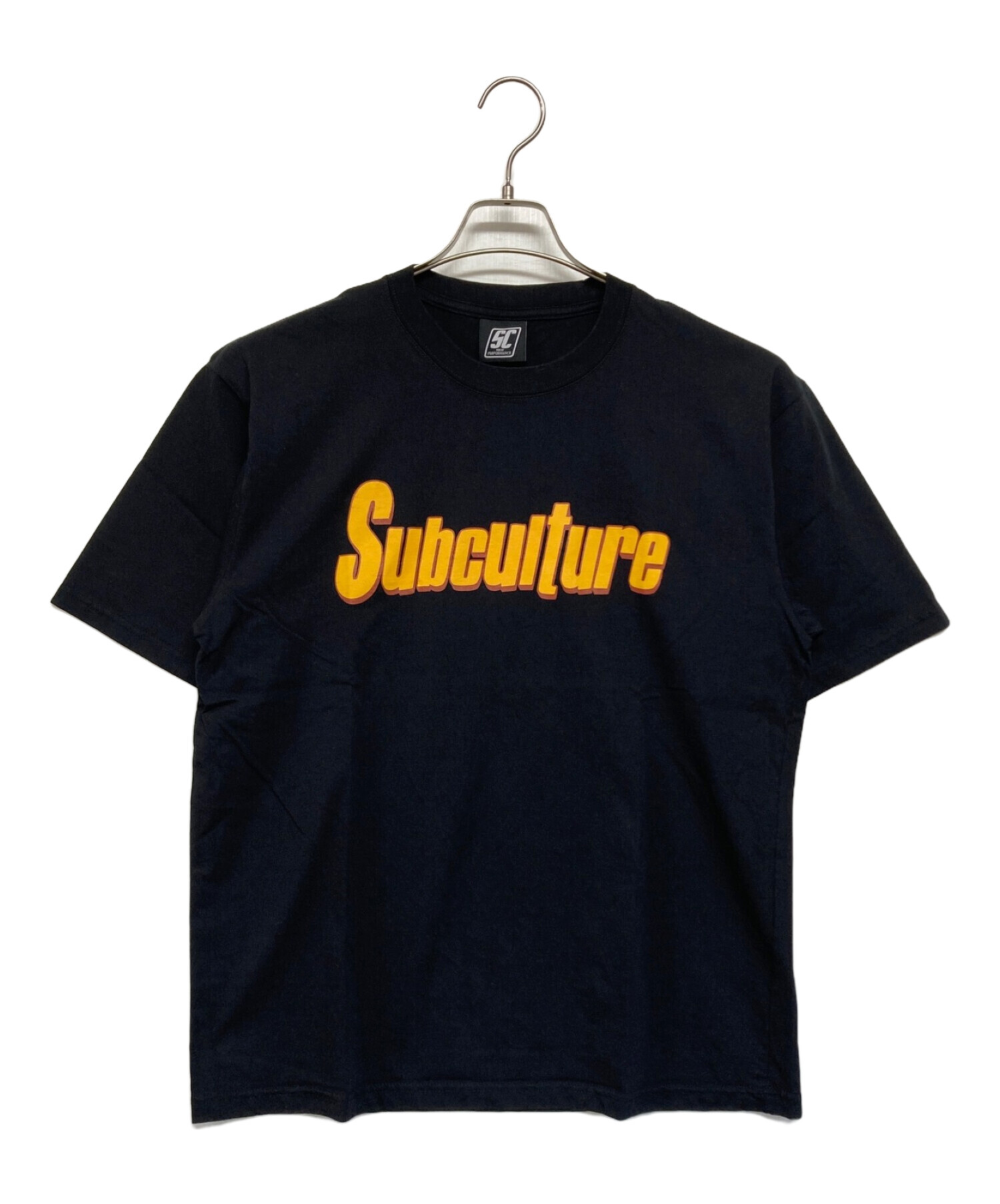 中古・古着通販】Subculture (サブカルチャー) ロゴTシャツ ブラック サイズ:SIZE 2｜ブランド・古着通販  トレファク公式【TREFAC FASHION】スマホサイト