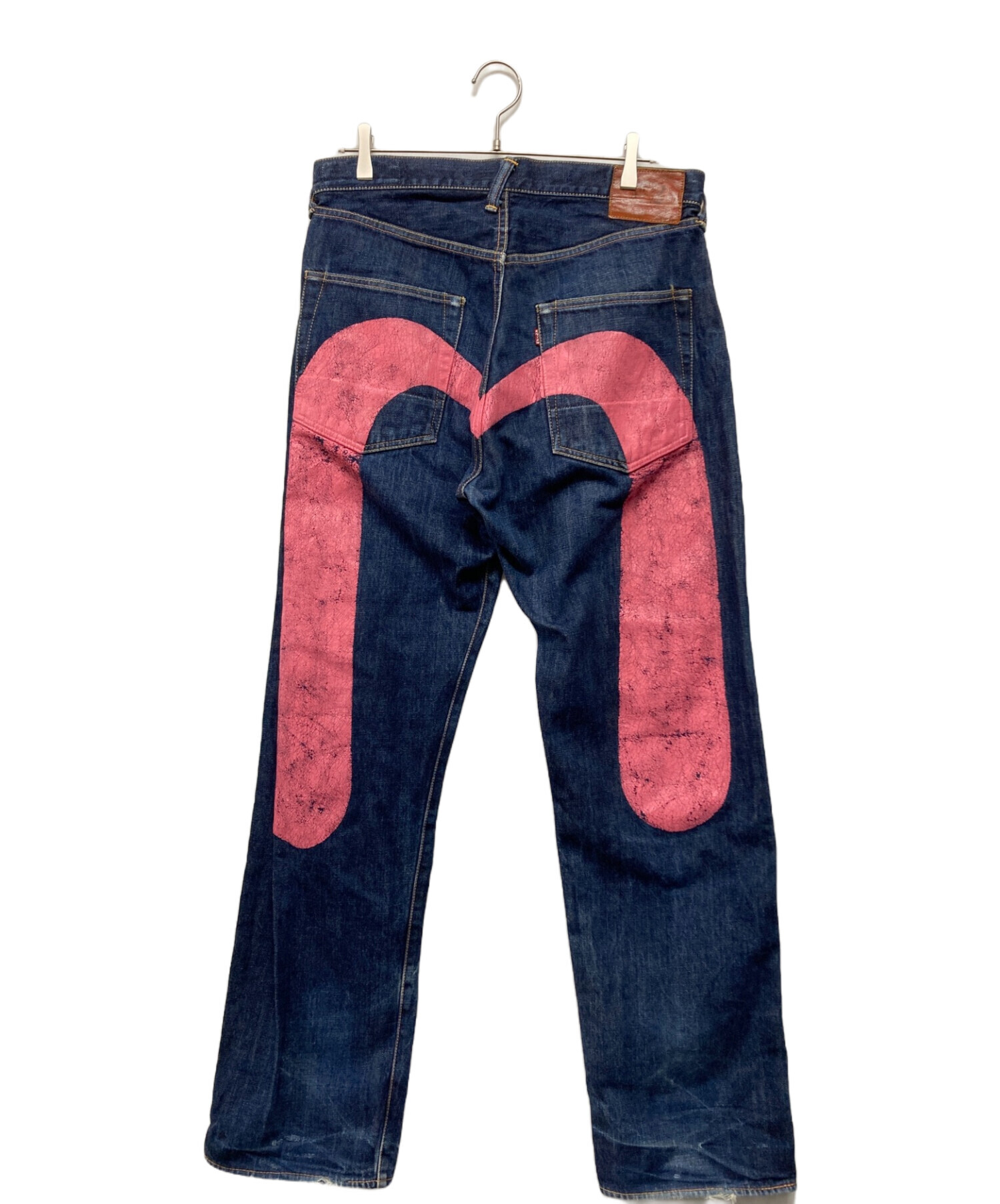 Evisu Jeans (エヴィスジーンズ) NO.2大黒カモメペイントデニムパンツ インディゴ サイズ:SIZE35×35