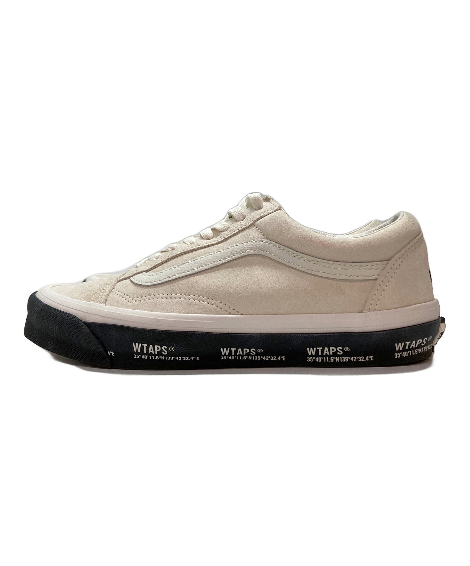 中古・古着通販】VANS (バンズ) WTAPS (ダブルタップス) オールドスクール ホワイト サイズ:28.0｜ブランド・古着通販  トレファク公式【TREFAC FASHION】スマホサイト