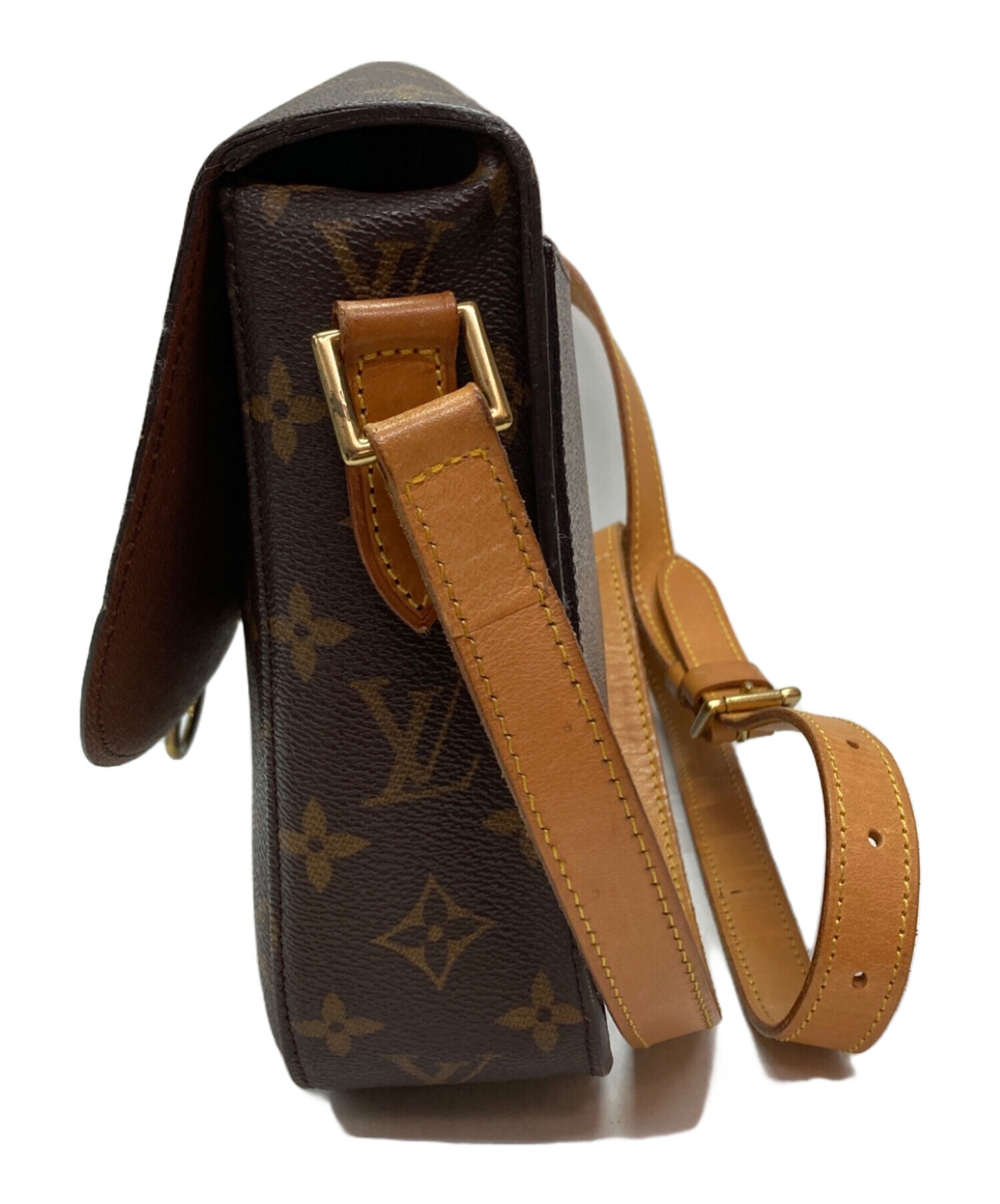 中古・古着通販】LOUIS VUITTON (ルイ ヴィトン) モノグラムショルダーバッグ ブラウン｜ブランド・古着通販 トレファク公式【TREFAC  FASHION】スマホサイト