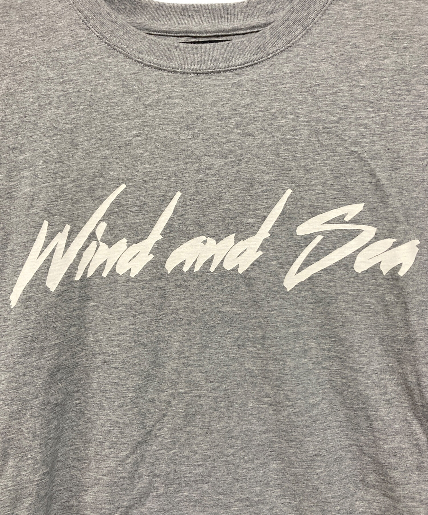 中古・古着通販】WIND AND SEA (ウィンダンシー) WILD SIDE YOHJI YAMAMOTO (ワイルドサイド ヨウジ ヤマモト)  ロングスリーブTシャツ グレー サイズ:SIZE 4｜ブランド・古着通販 トレファク公式【TREFAC FASHION】スマホサイト