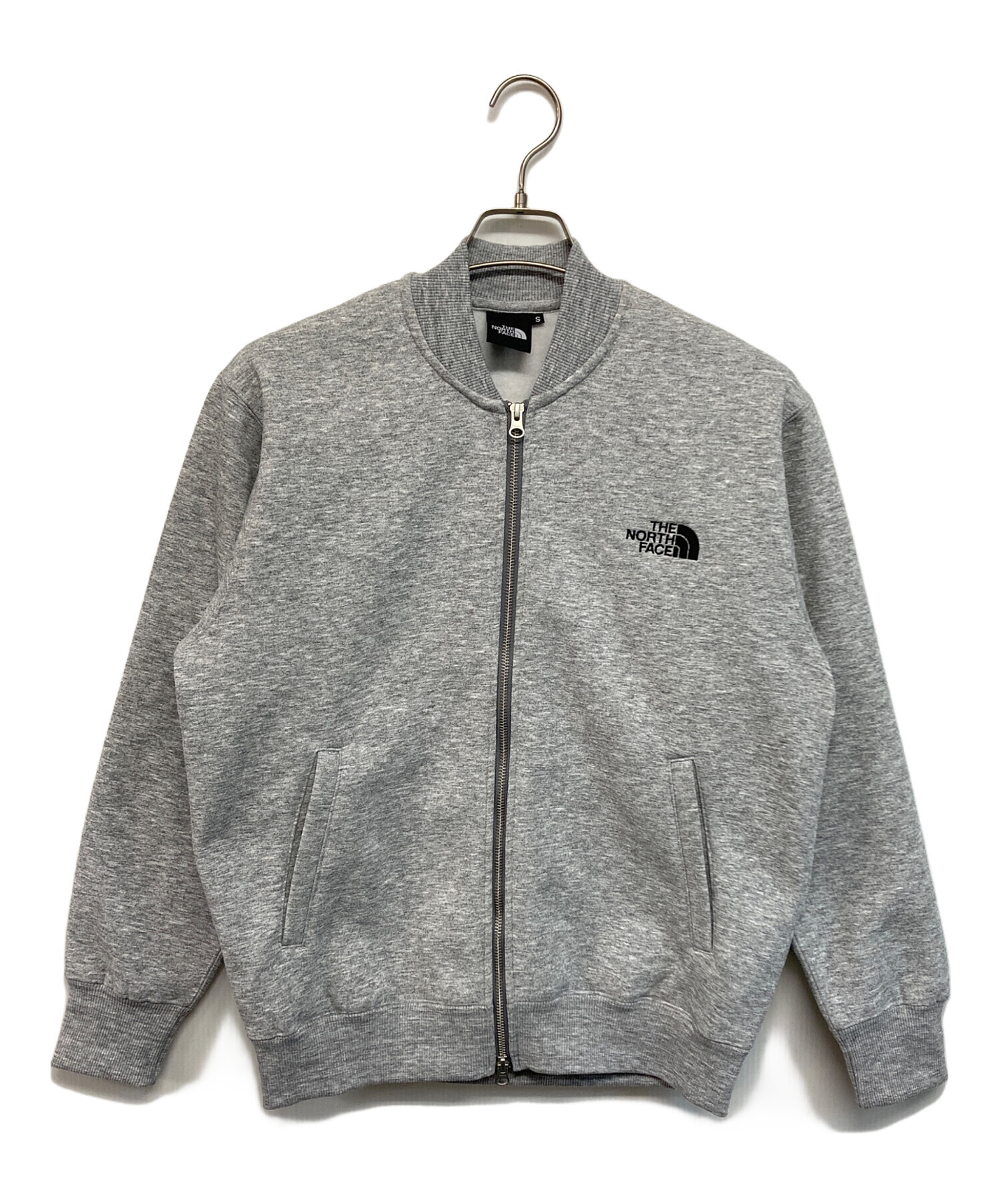 THE NORTH FACE (ザ ノース フェイス) Bomber Sweatジャケット グレー サイズ:S