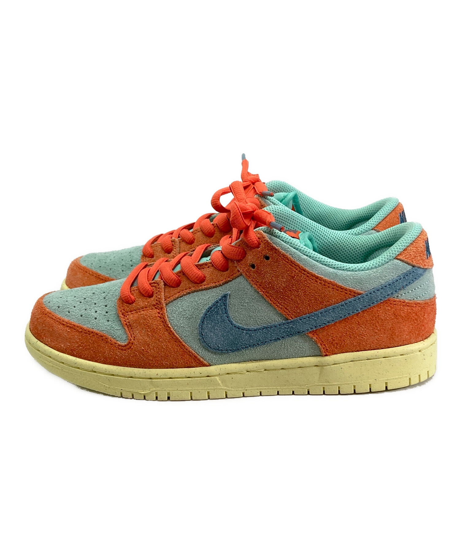 中古・古着通販】NIKE SB (ナイキエスビー) Dunk Low Pro PRM グリーン×オレンジ サイズ:26.5cm｜ブランド・古着通販  トレファク公式【TREFAC FASHION】スマホサイト