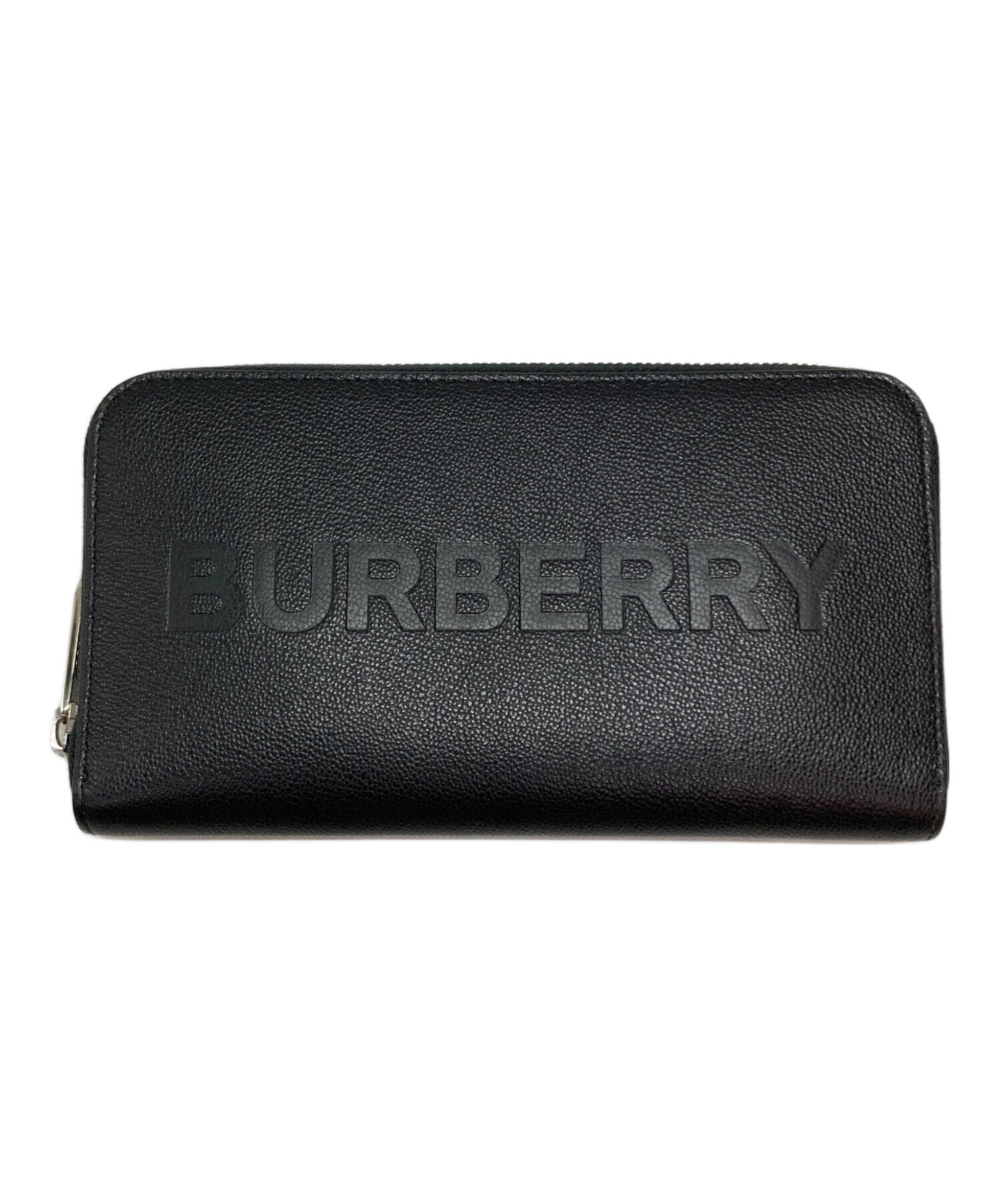 中古・古着通販】BURBERRY (バーバリー) エンボスロゴロングウォレット ブラック｜ブランド・古着通販 トレファク公式【TREFAC  FASHION】スマホサイト