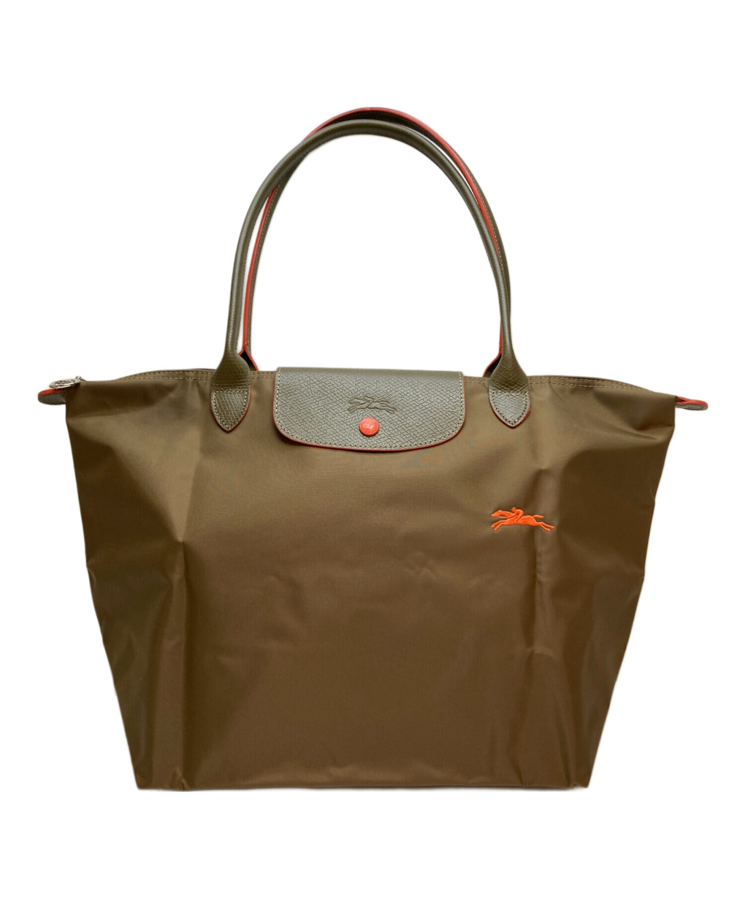 LONGCHAMP (ロンシャン) ルプリアージュクラブ トートバッグ カーキ