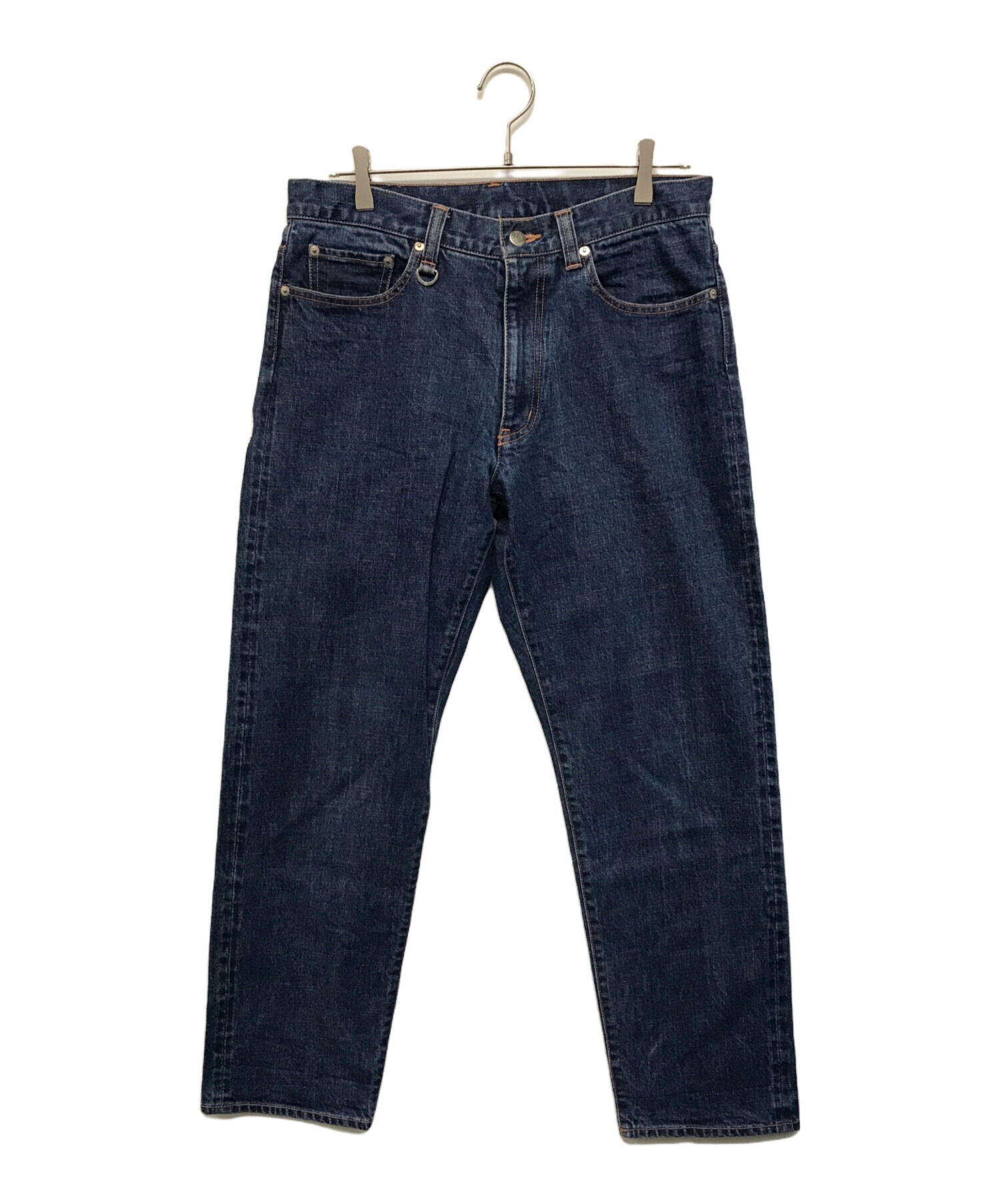 中古・古着通販】uniform experiment (ユニフォームエクスペリメント) RELAX FIT WASHED DENIM PANTS  インディゴ サイズ:1｜ブランド・古着通販 トレファク公式【TREFAC FASHION】スマホサイト