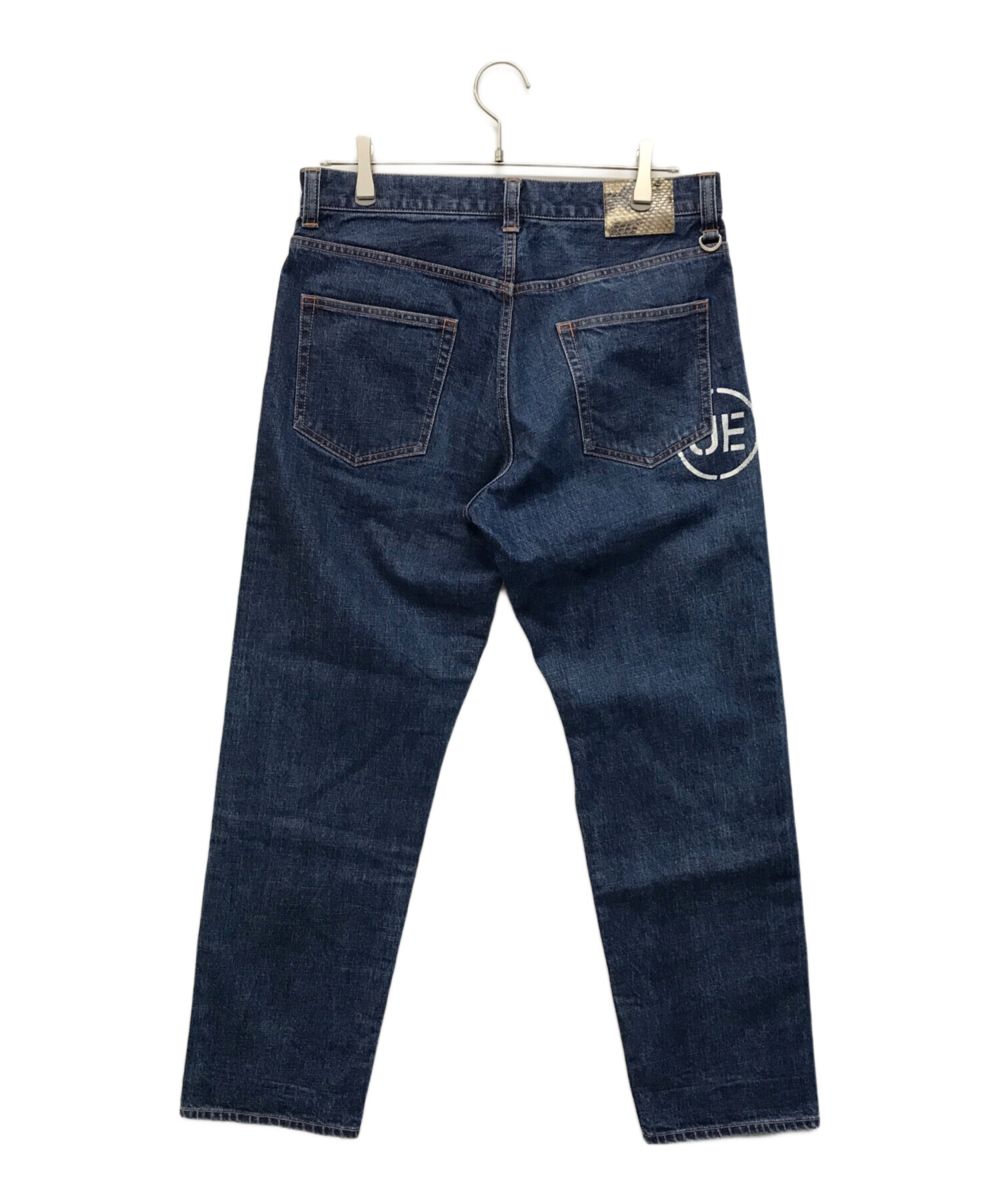 中古・古着通販】uniform experiment (ユニフォームエクスペリメント) RELAX FIT WASHED DENIM PANTS  インディゴ サイズ:1｜ブランド・古着通販 トレファク公式【TREFAC FASHION】スマホサイト