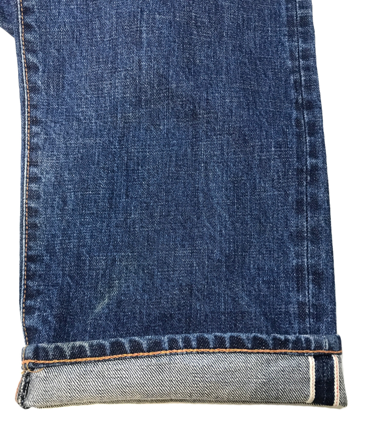 中古・古着通販】uniform experiment (ユニフォームエクスペリメント) RELAX FIT WASHED DENIM PANTS  インディゴ サイズ:1｜ブランド・古着通販 トレファク公式【TREFAC FASHION】スマホサイト