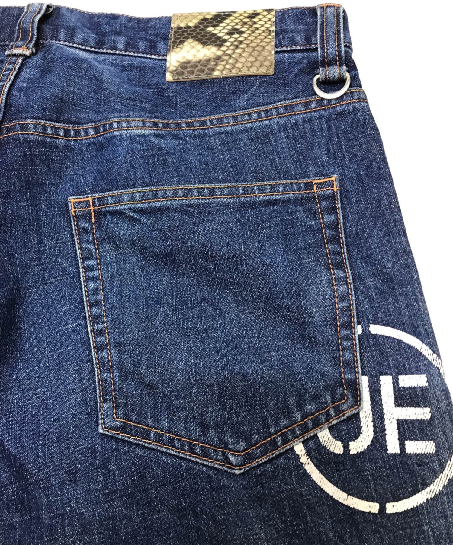 中古・古着通販】uniform experiment (ユニフォームエクスペリメント) RELAX FIT WASHED DENIM PANTS  インディゴ サイズ:1｜ブランド・古着通販 トレファク公式【TREFAC FASHION】スマホサイト