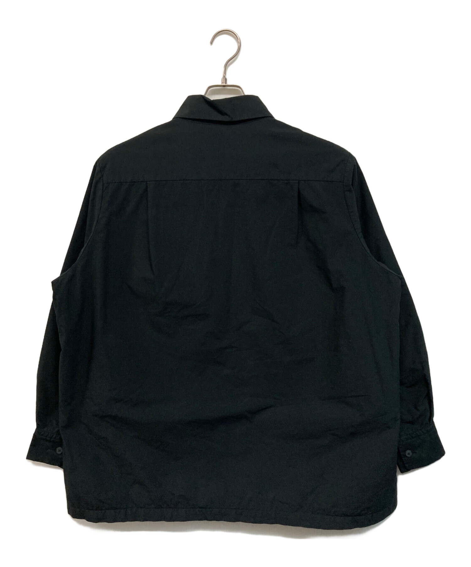 FUMITO GANRYU (フミトガンリュウ) Padded L/S shirt ブラック サイズ:1