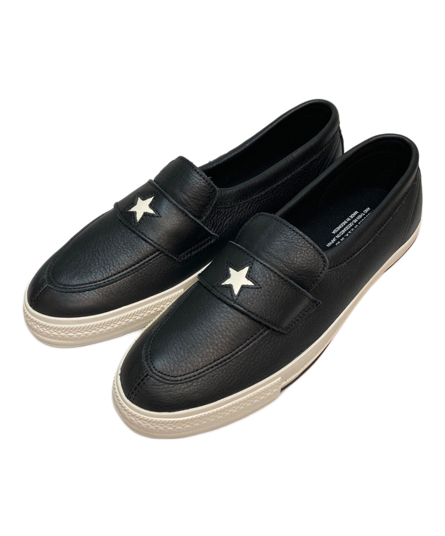 中古・古着通販】CONVERSE ADDICT (コンバース アディクト) ONE STAR LOAFER ブラック サイズ:29.5cm｜ブランド・古着通販  トレファク公式【TREFAC FASHION】スマホサイト