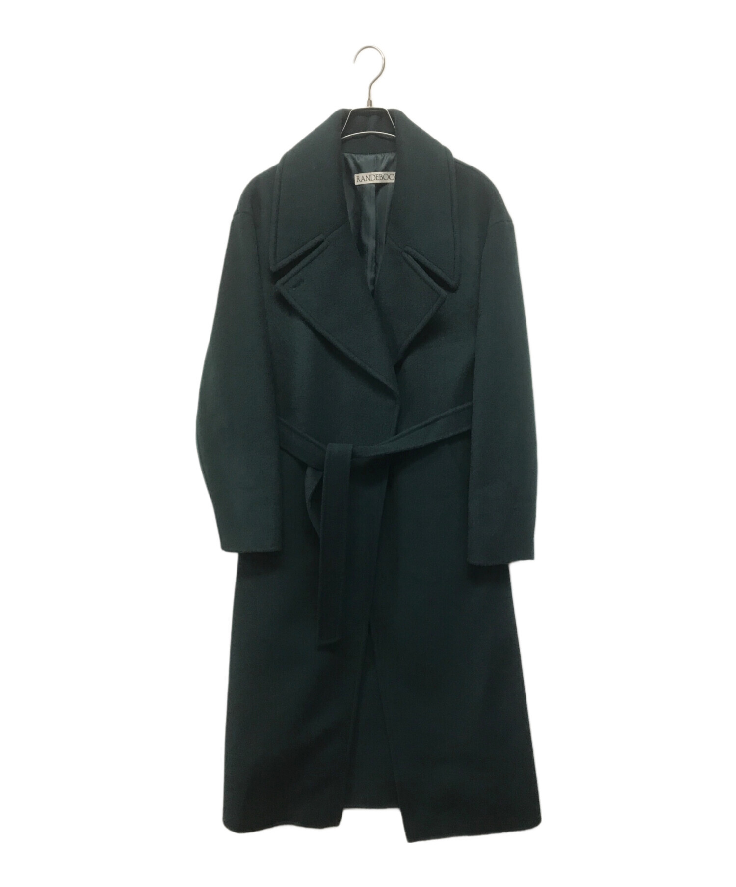 RANDEBOO (ランデブー) Basic wool long coat グリーン