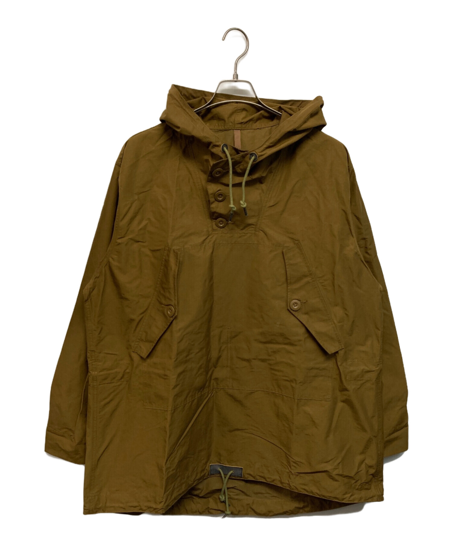 中古・古着通販】NIGEL CABOURN (ナイジェルケーボン) USスモックフーディ ブラウン サイズ:不明(下記参照)｜ブランド・古着通販  トレファク公式【TREFAC FASHION】スマホサイト