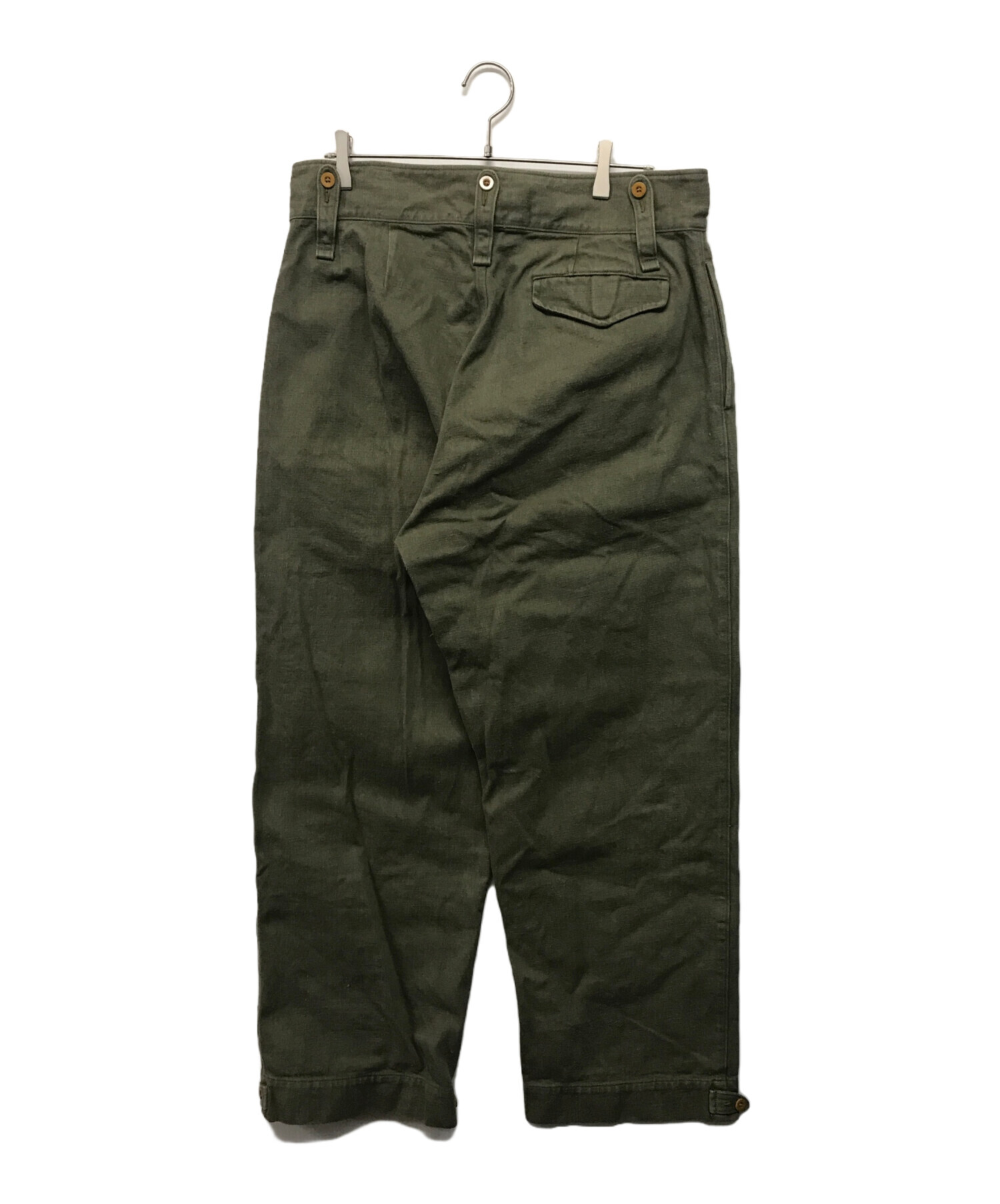 中古・古着通販】NIGEL CABOURN (ナイジェルケーボン) Army Cargo Pant/アーミーカーゴパンツ カーキ サイズ:36｜ブランド・古着通販  トレファク公式【TREFAC FASHION】スマホサイト