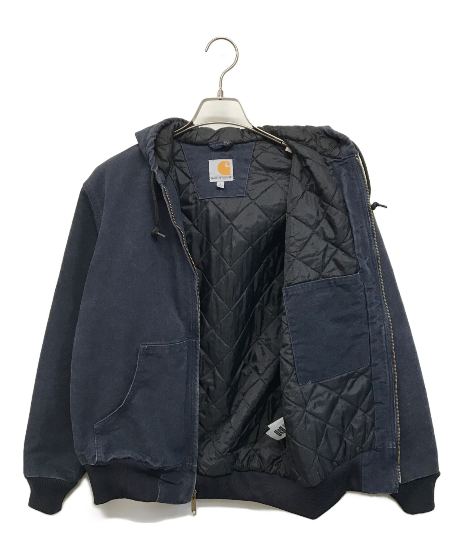 中古・古着通販】CarHartt (カーハート) FFAアクティブジャケット ネイビー サイズ:S｜ブランド・古着通販 トレファク公式【TREFAC  FASHION】スマホサイト