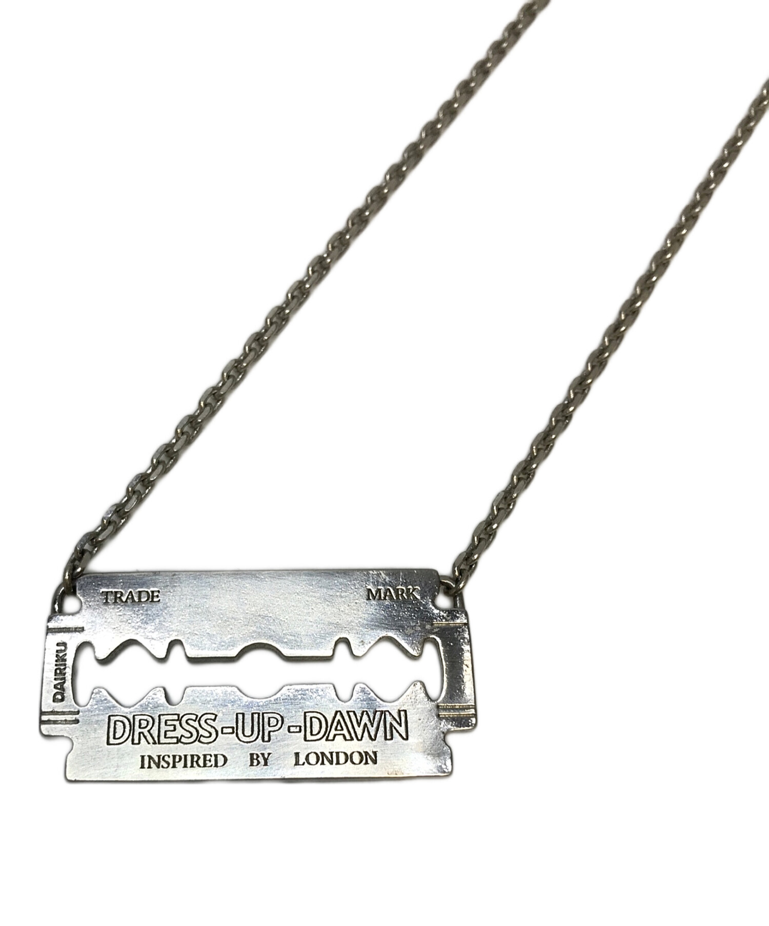 中古・古着通販】DAIRIKU (ダイリク) Razor Necklace シルバー｜ブランド・古着通販 トレファク公式【TREFAC  FASHION】スマホサイト