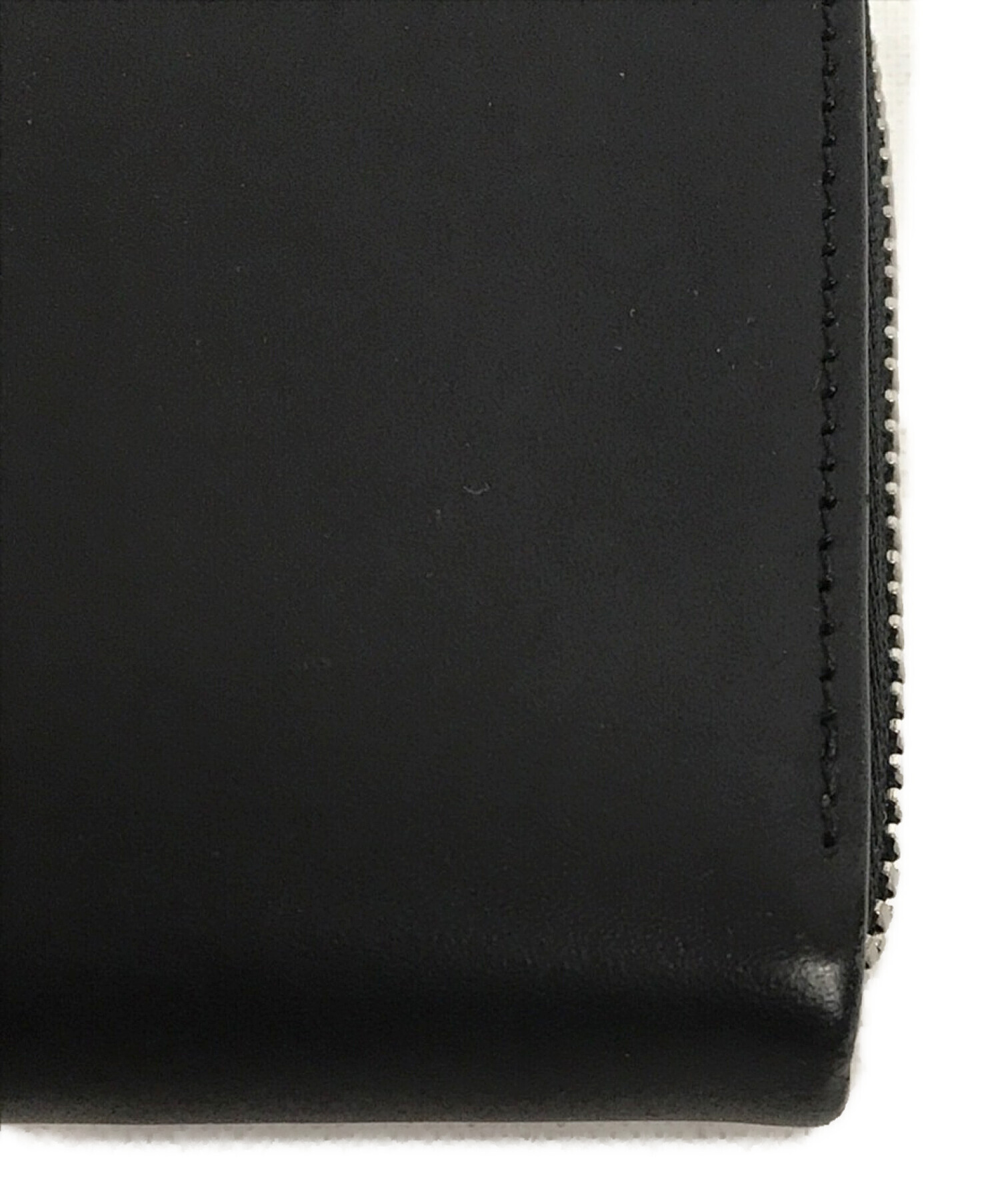 素材本革PB0110 レザーウォレット 財布 CM34 黒 ピービーゼロワンワンゼロ