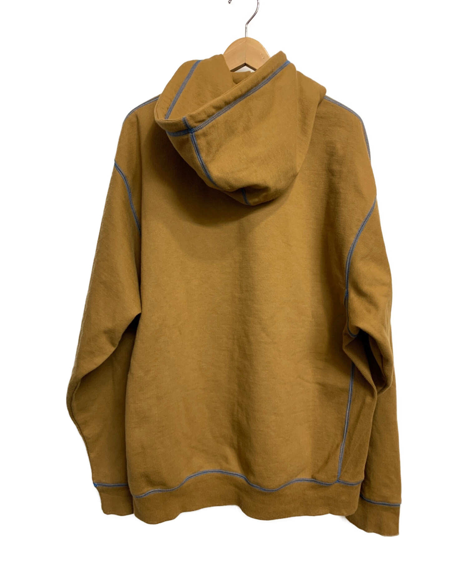 CarHartt WIP×AWAKE (カーハートウィップ×アウェイク) プルオーバーパーカー ブラウン サイズ:XL