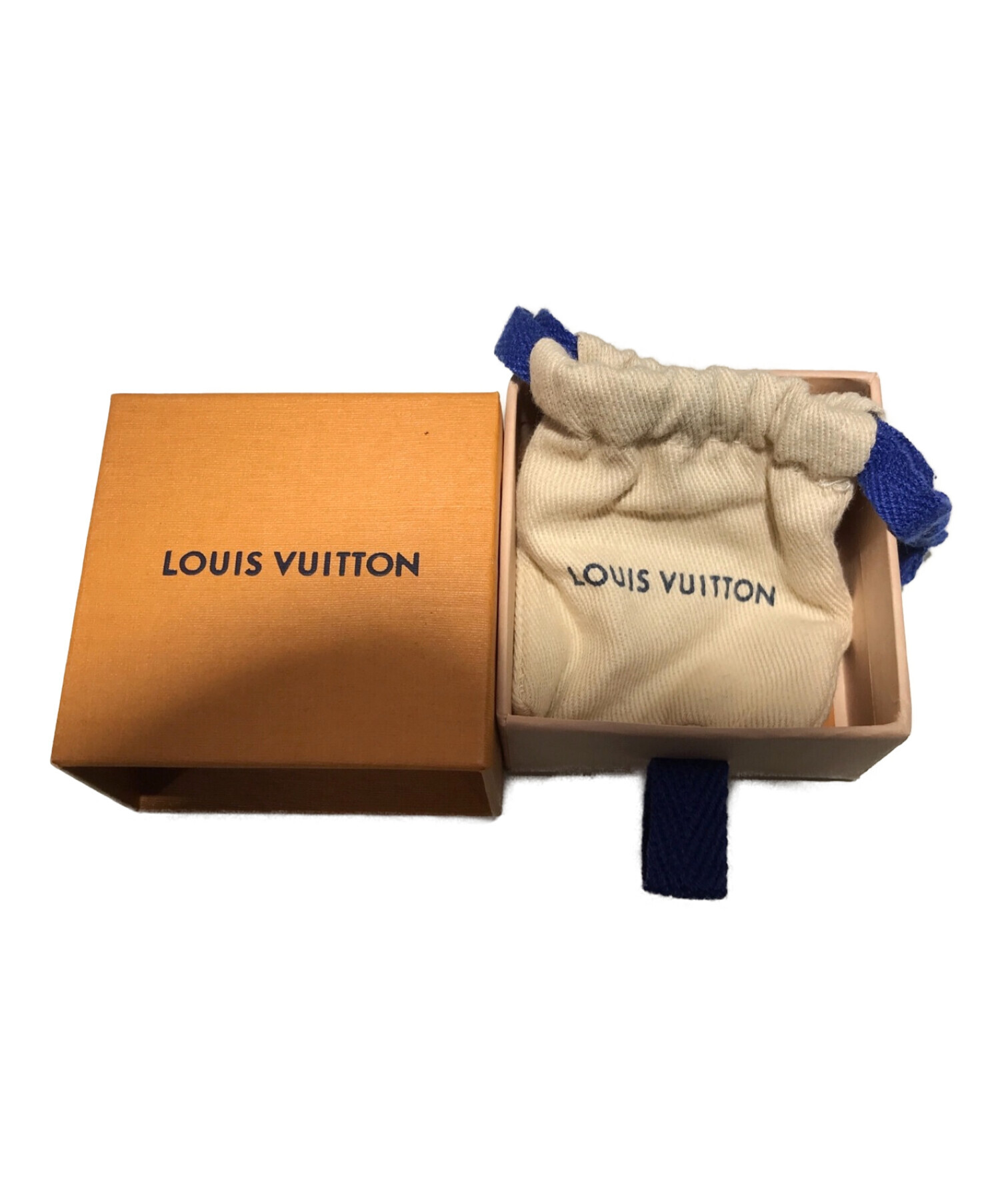 LOUIS VUITTON (ルイ ヴィトン) ネックレス コリエプレート ダミエパーフォレート