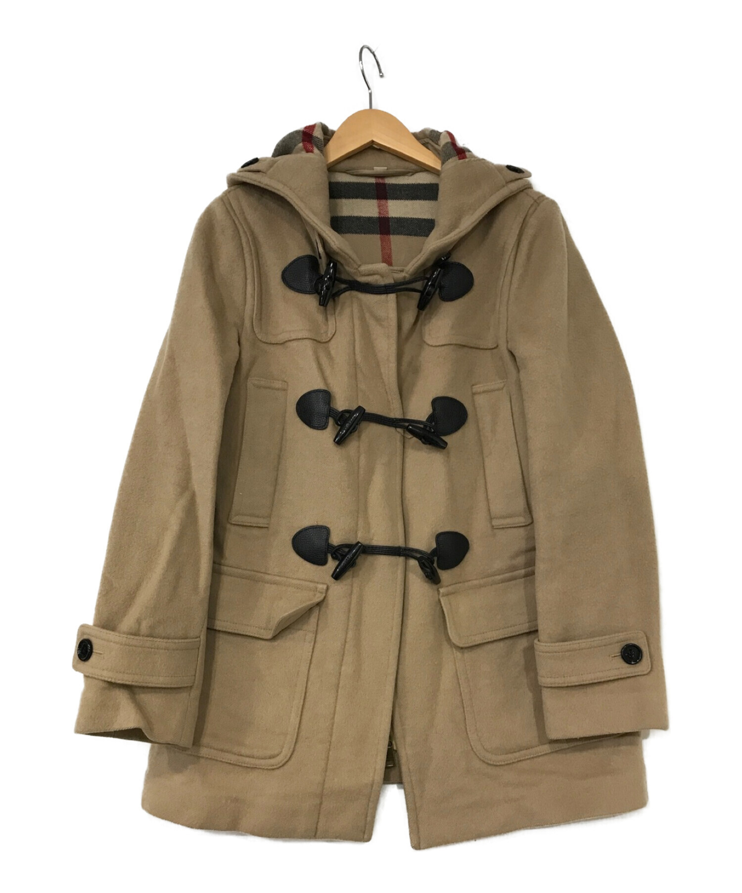 BURBERRY BRIT (バーバリーブリット) ダッフルコート キャメル サイズ:UK10